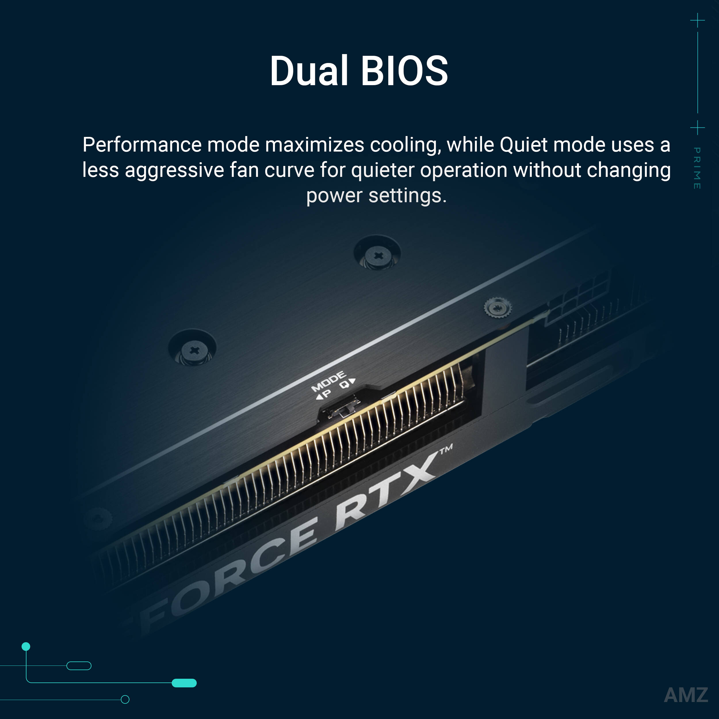 ASUS Prime GeForce RTX 5060 Ti O16G graphics card with 16GB GDDR7, PCIe 5.0, and dual-fan cooling — view 13