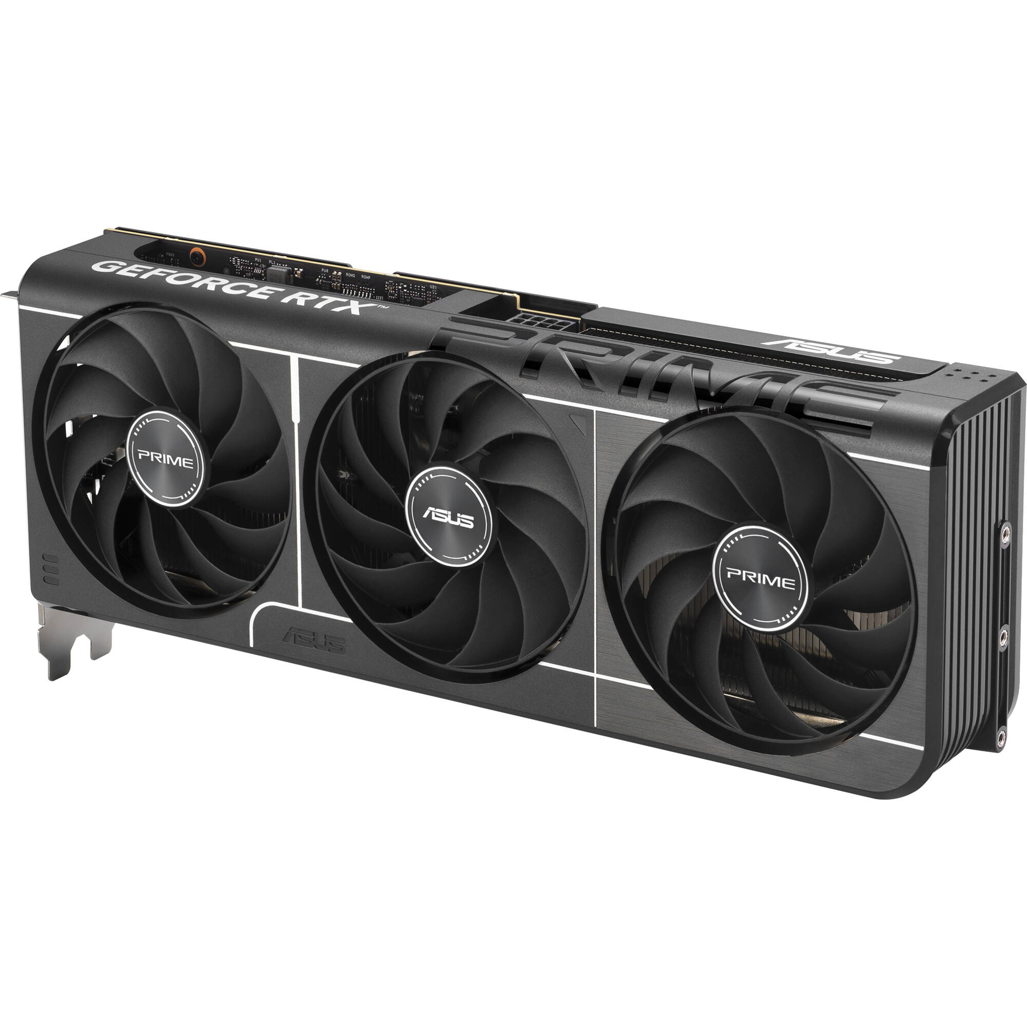 ASUS Prime GeForce RTX 5060 Ti O8G graphics card with 8GB GDDR7, PCIe 5.0, and Axial-tech fan cooling — view 3