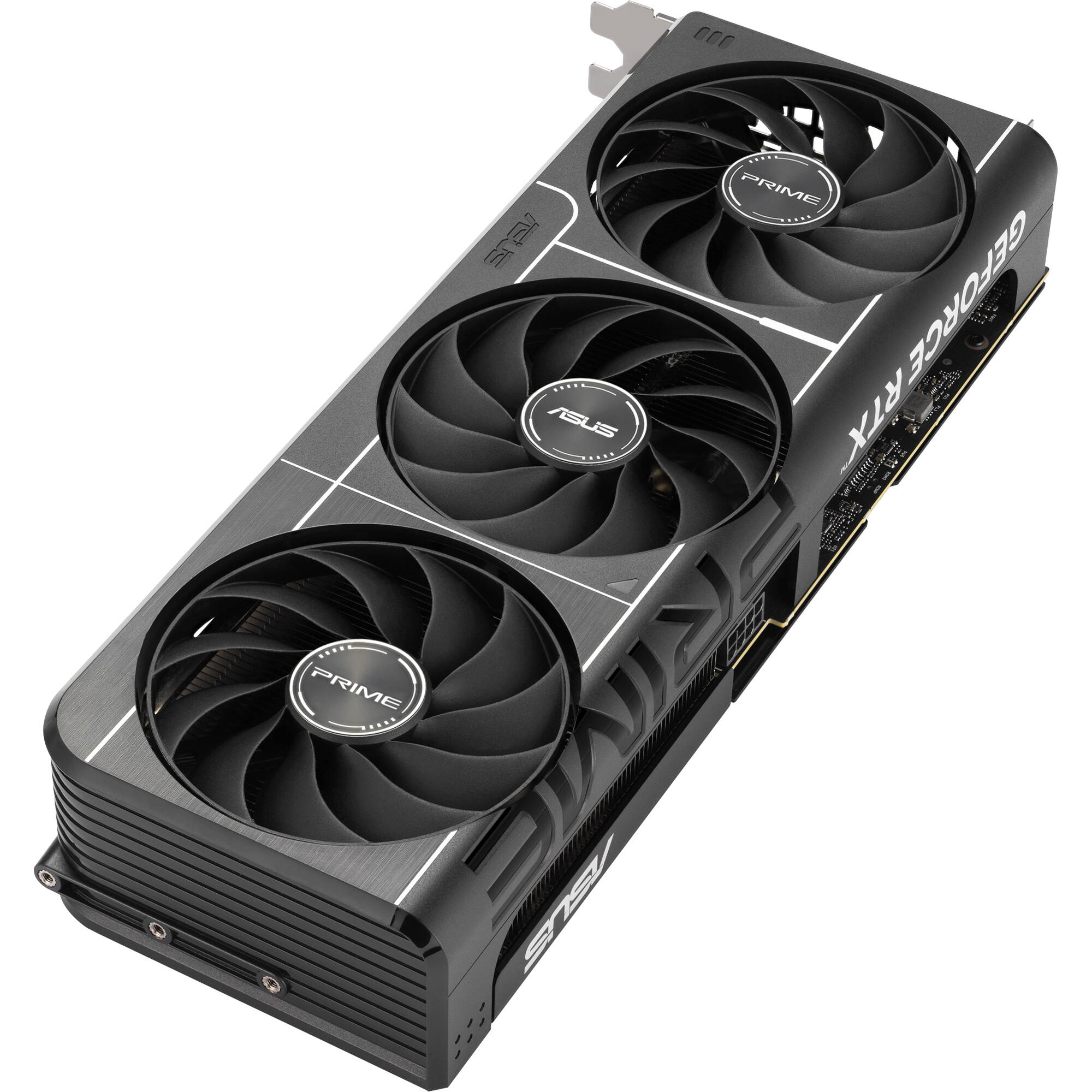 ASUS Prime GeForce RTX 5060 Ti O8G graphics card with 8GB GDDR7, PCIe 5.0, and Axial-tech fan cooling — view 4