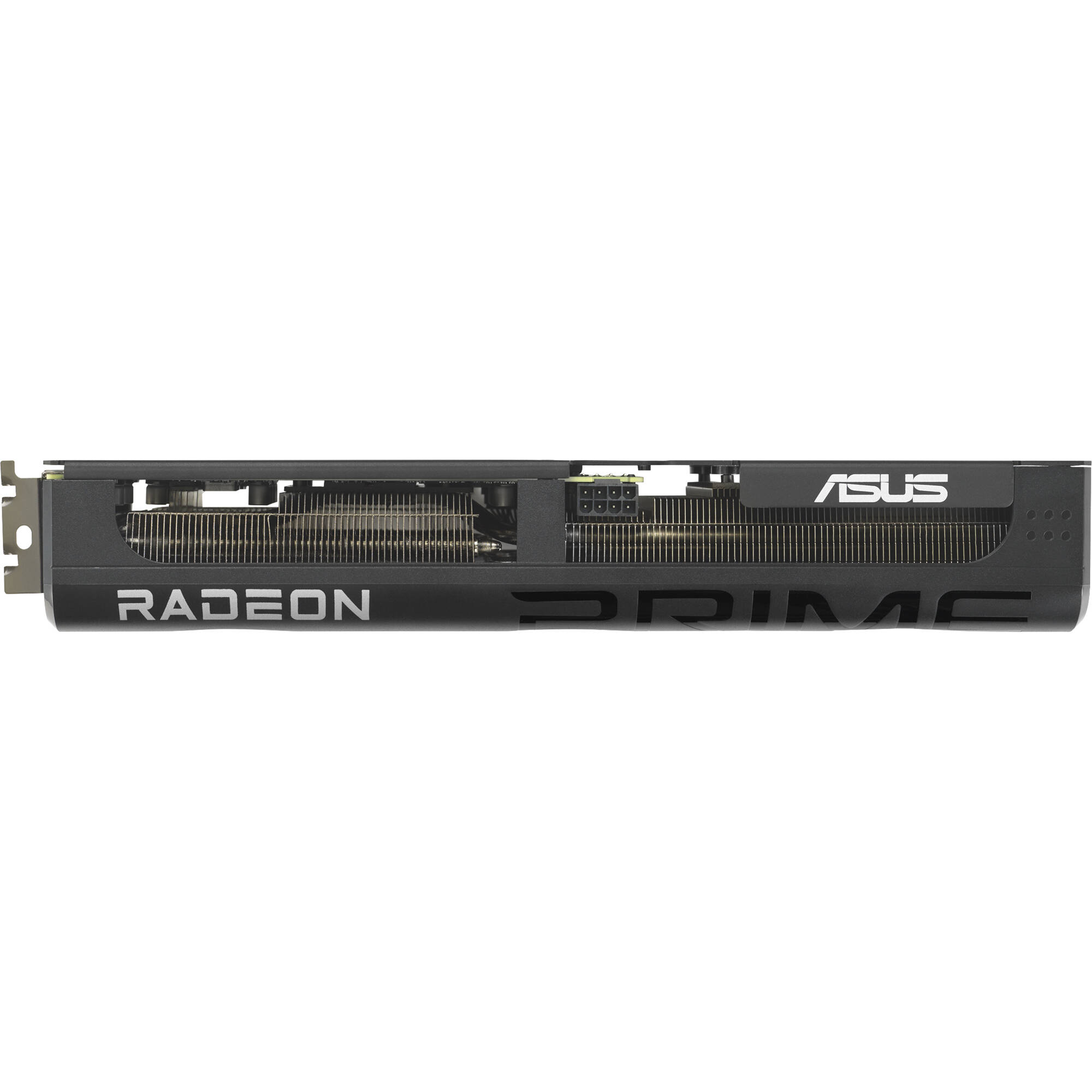 ASUS PRIME RX 9060 XT O16G graphics card with 16GB GDDR6, dual fan cooling, and PCIe 5.0 interface — view 11