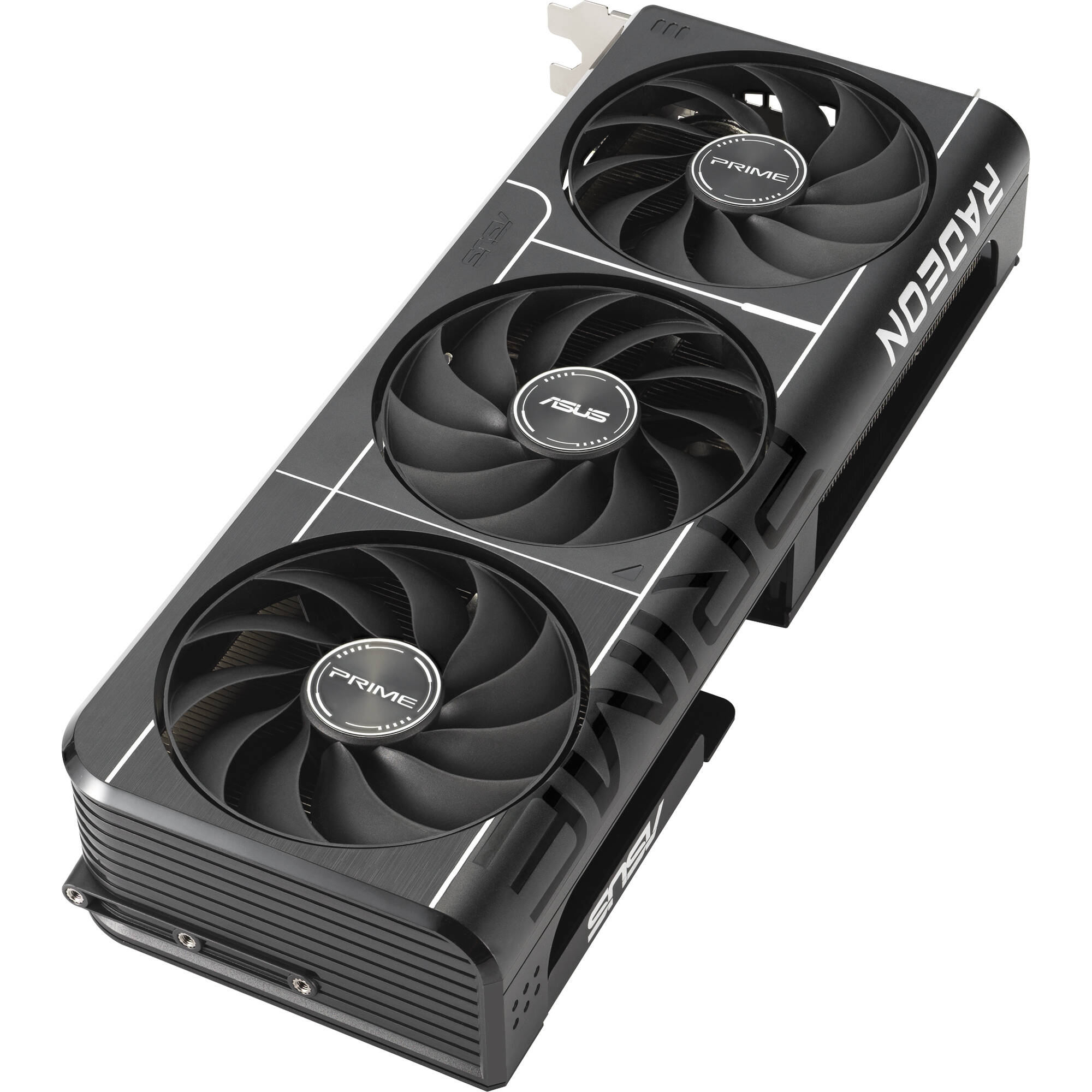 ASUS PRIME RX 9060 XT O8G graphics card with dual fans and 2.5-slot cooler — view 5