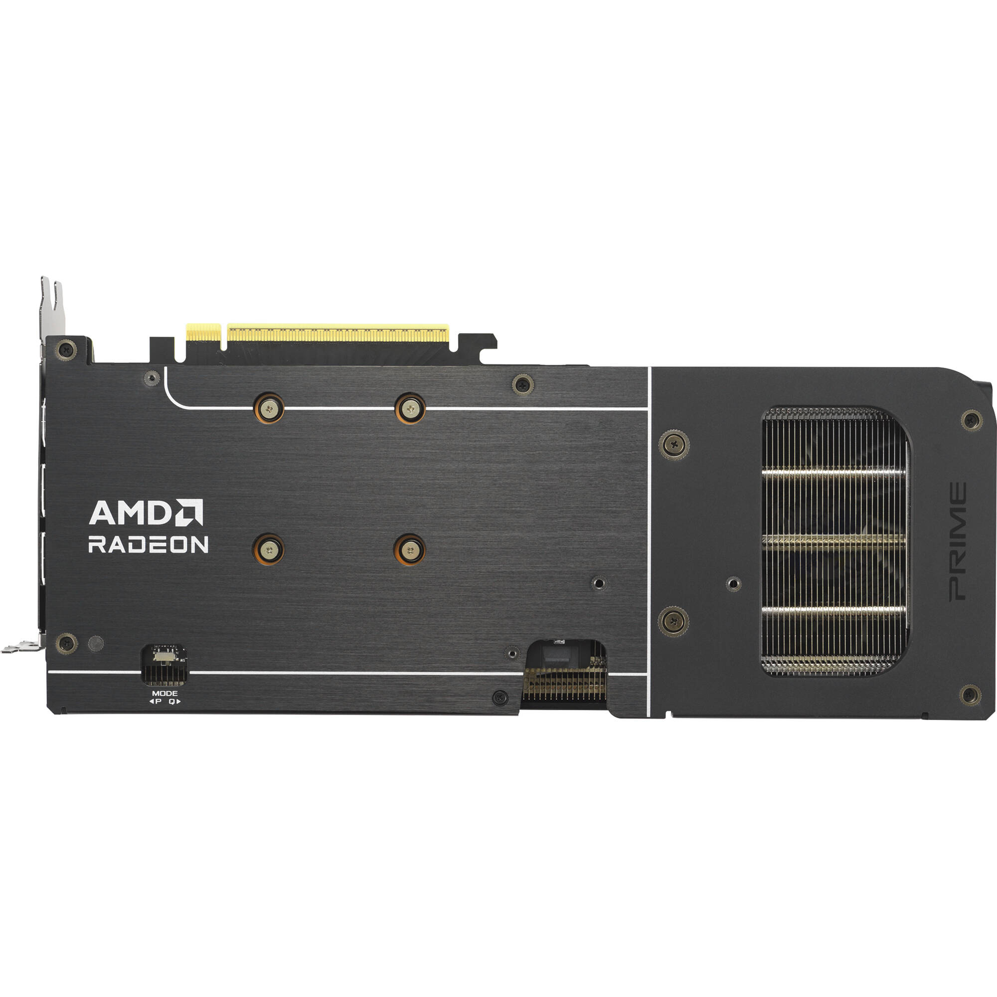 ASUS PRIME RX 9060 XT O8G graphics card with dual fans and 2.5-slot cooler — view 6