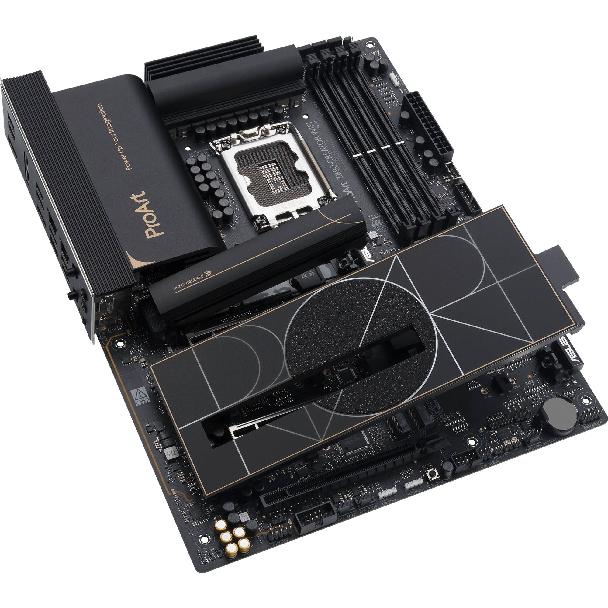 ASUS ProArt Z890-CREATOR WIFI ATX motherboard for Intel LGA 1851 with Thunderbolt 5 and WiFi 7 — view 5