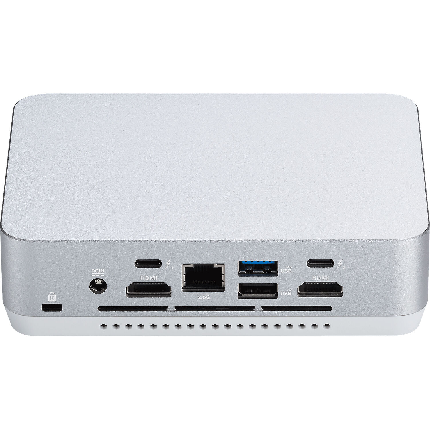 ASUS NUC 14 Pro+ silver mini PC barebone kit with VESA mount — view 4