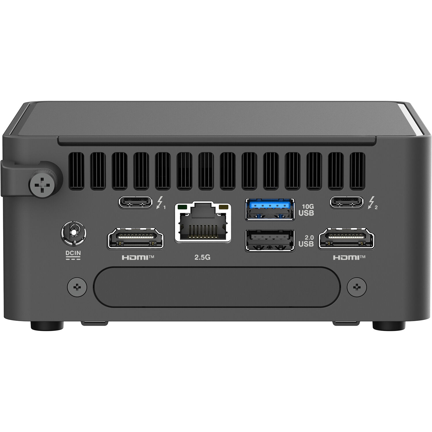 ASUS NUC 15 Pro Tall barebone mini PC with Intel Core Ultra 5, Thunderbolt 4, and VESA mount — view 5