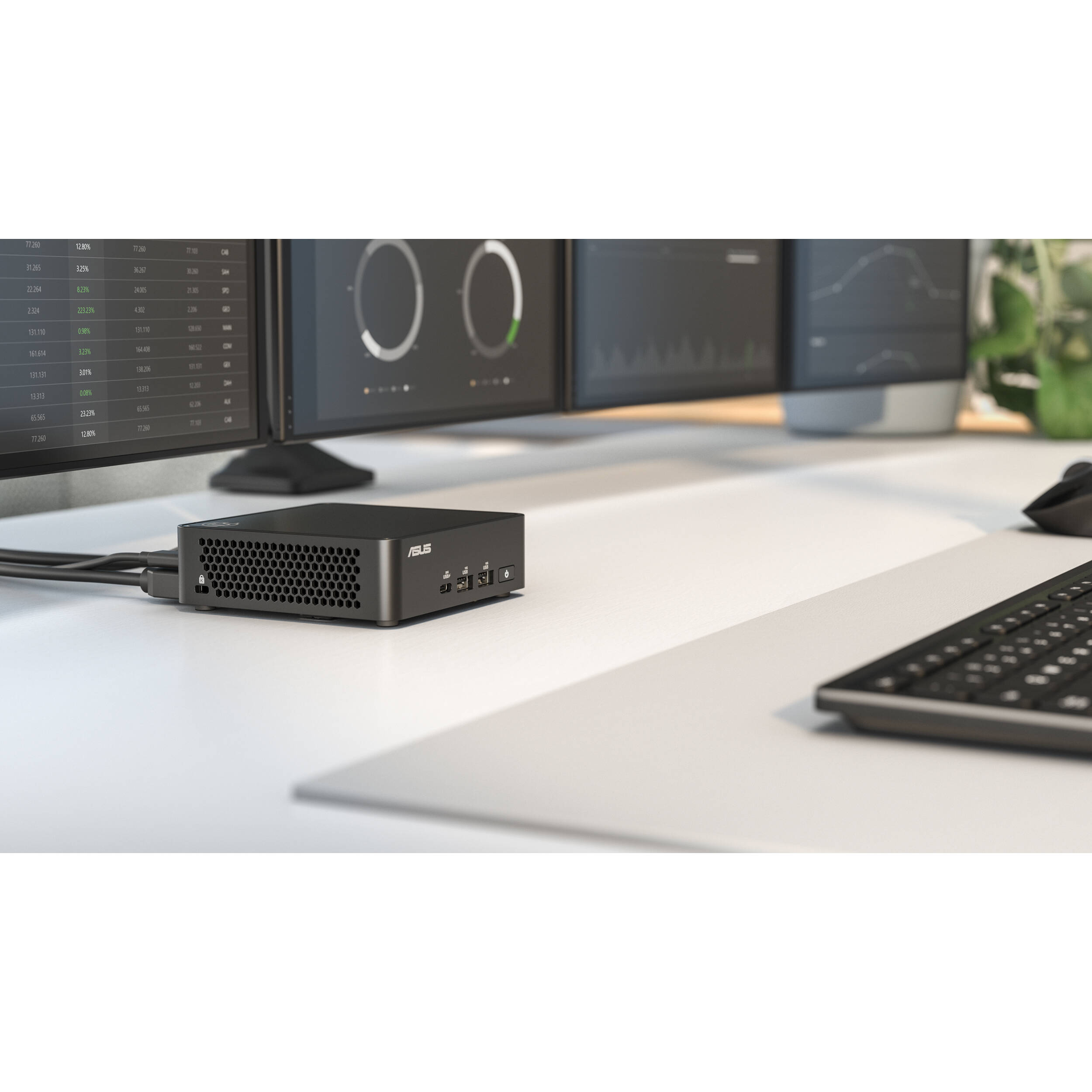 ASUS NUC 15 Pro Slim mini PC with Intel Core 3 100U, 16GB DDR5, 512GB NVMe SSD, and VESA mount — view 19