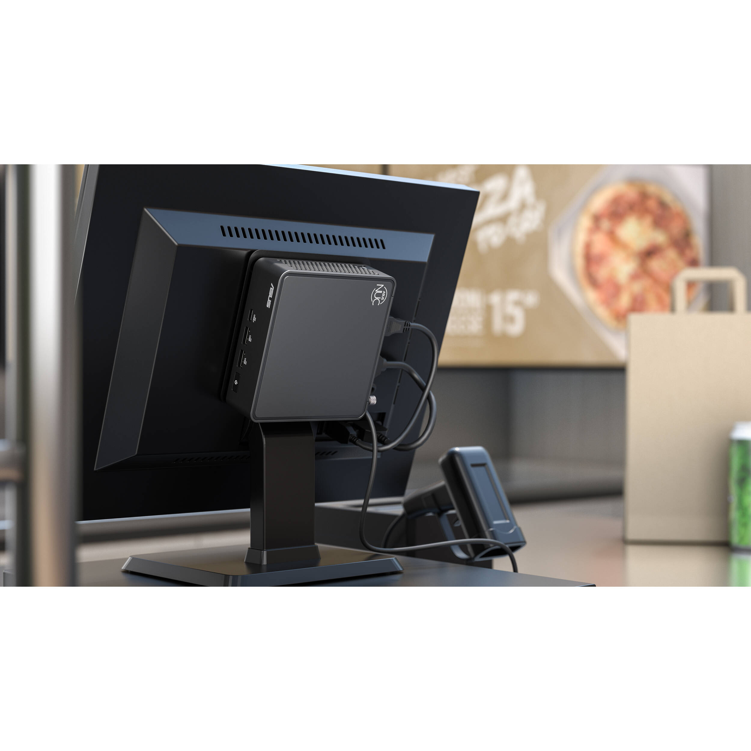 ASUS NUC 15 Pro Slim mini PC with Intel Core 3 100U, 16GB DDR5, 512GB NVMe SSD, and VESA mount — view 20