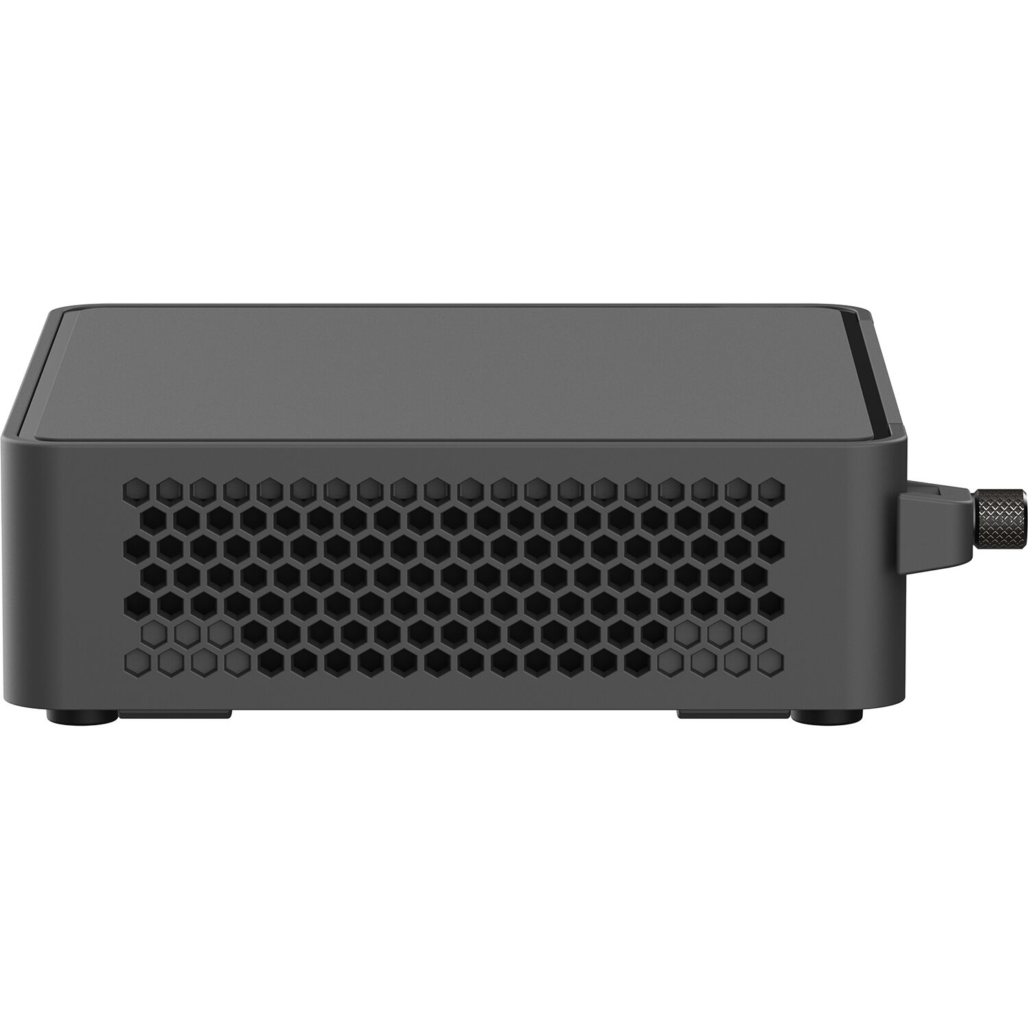 ASUS NUC 15 Pro Slim barebone mini PC with Intel Core Ultra 5, dual storage design, and VESA mount — view 6