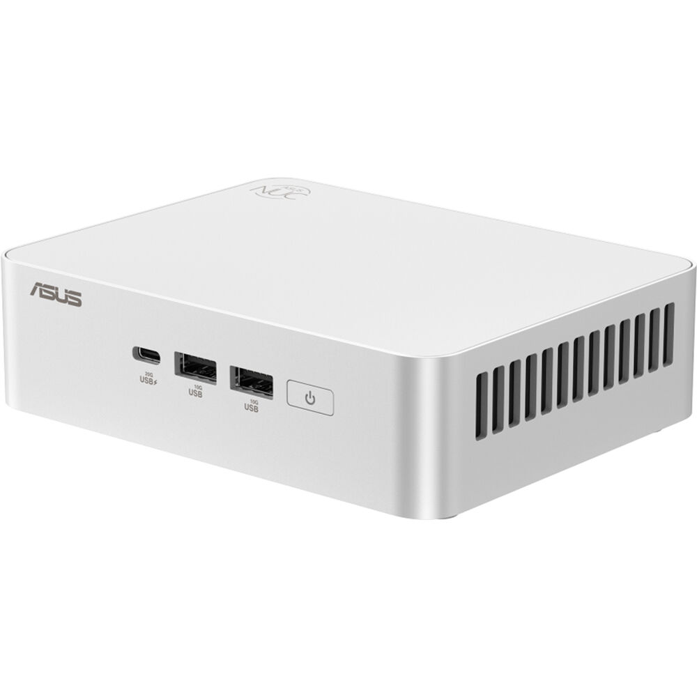 ASUS NUC 15 Pro+ barebone mini PC with Intel Core Ultra 9 285H support, DDR5, Thunderbolt 4, Wi-Fi 7, Bluetooth 5.4, and VESA mount — view 3