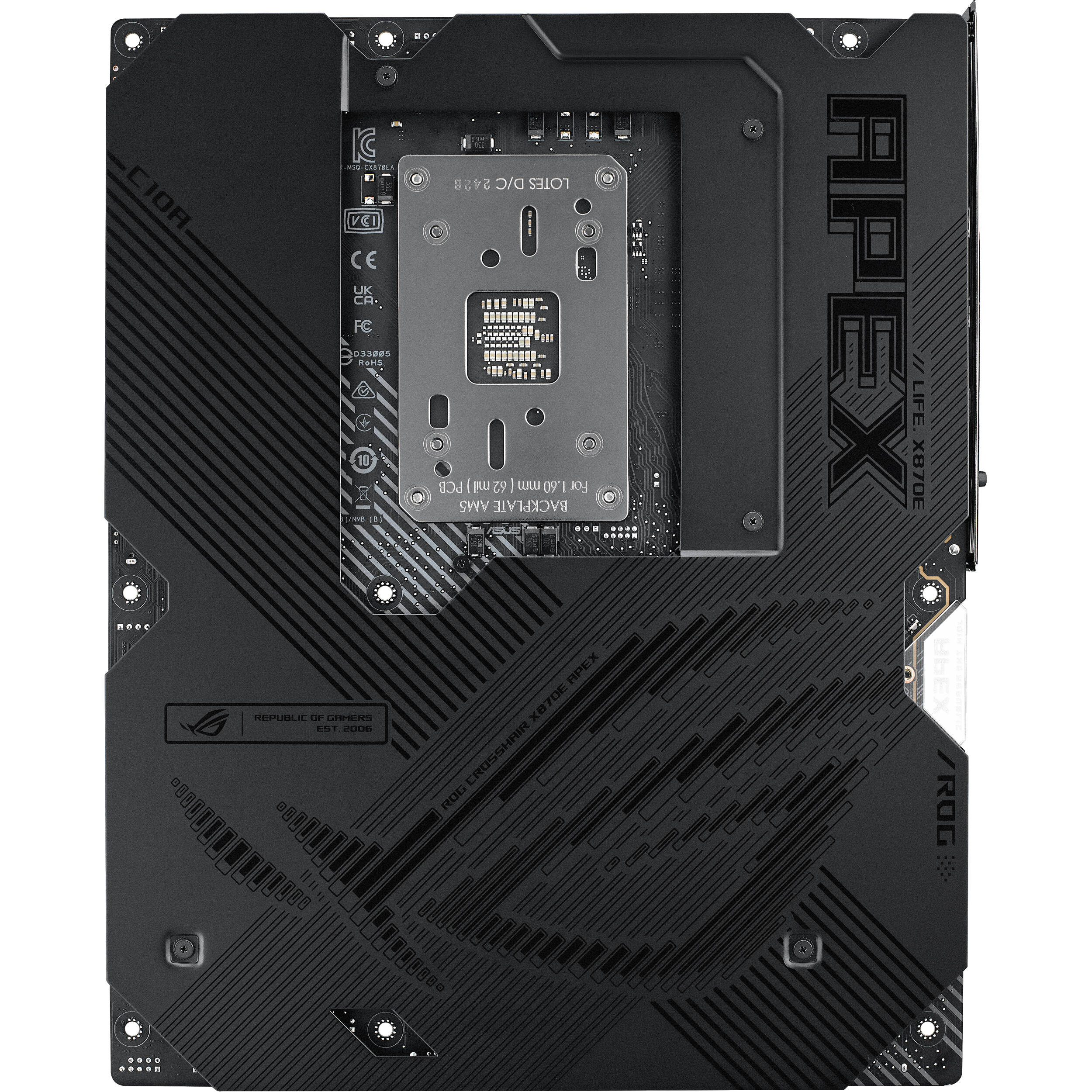 ASUS ROG CROSSHAIR X870E APEX ATX motherboard for AM5 Ryzen builds — view 8