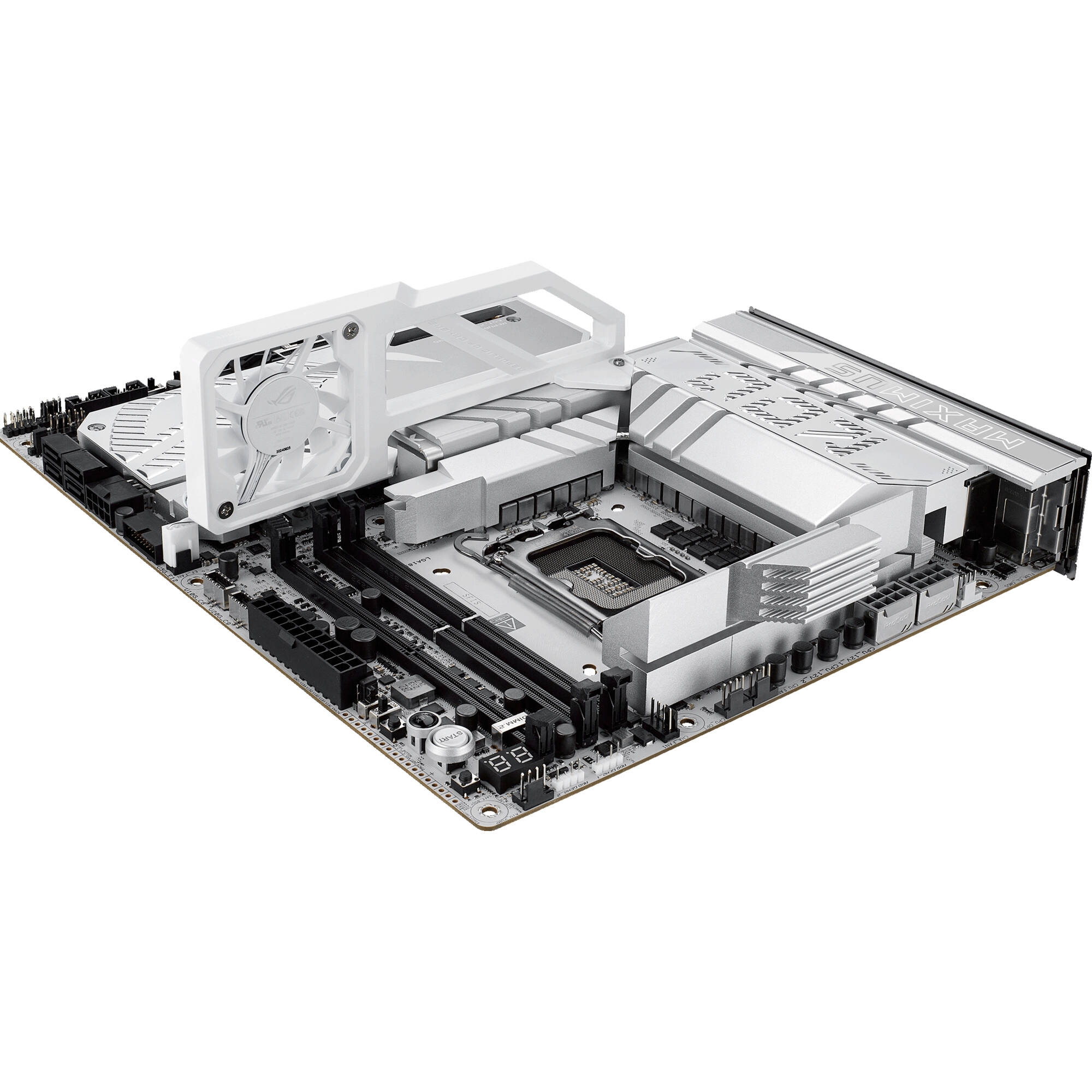 ASUS ROG MAXIMUS Z890 APEX ATX motherboard for Intel LGA 1851 with DDR5, WiFi 7, and 5G LAN — view 7