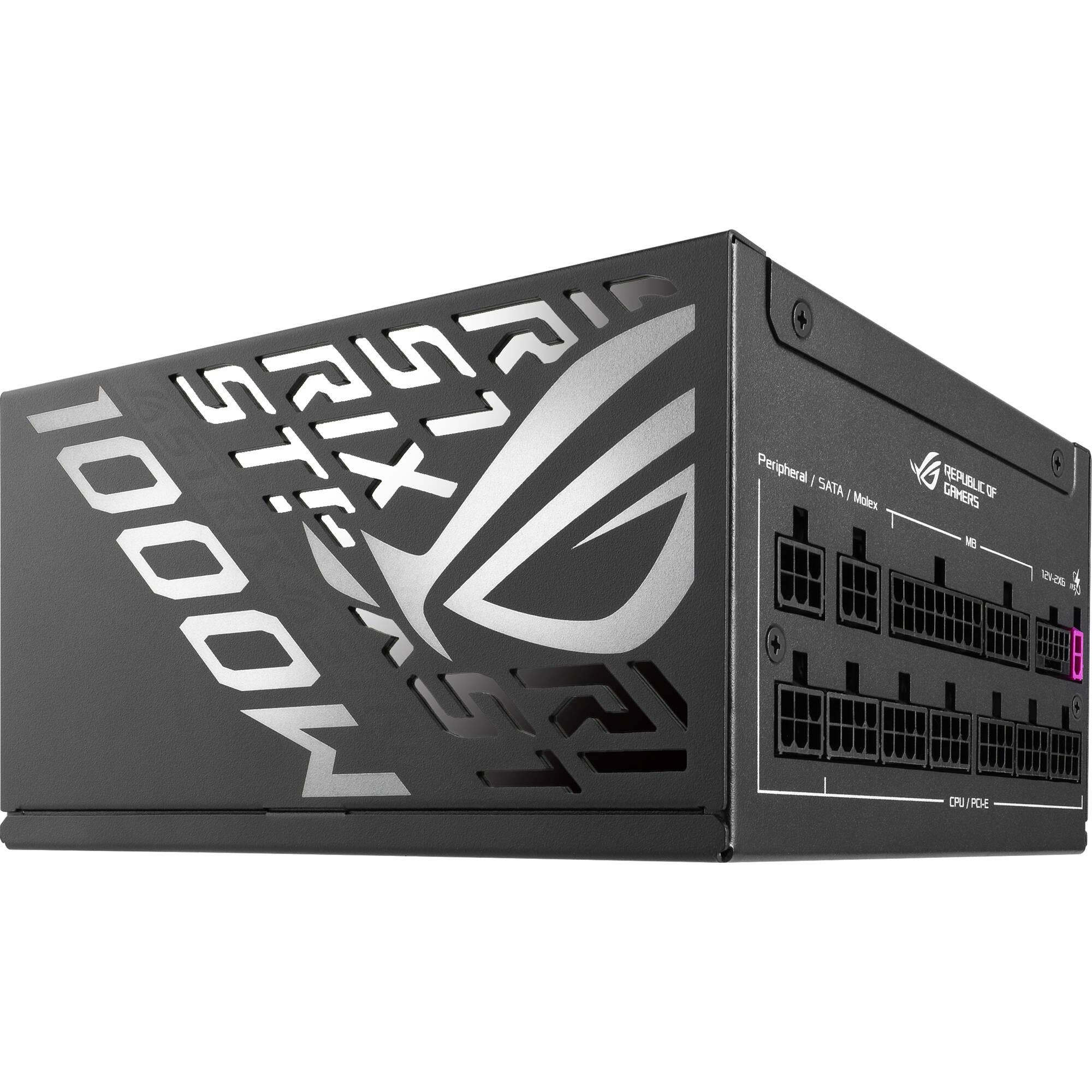ASUS ROG Strix 1000W Platinum fully modular ATX 3.1 power supply for gaming PCs — view 3