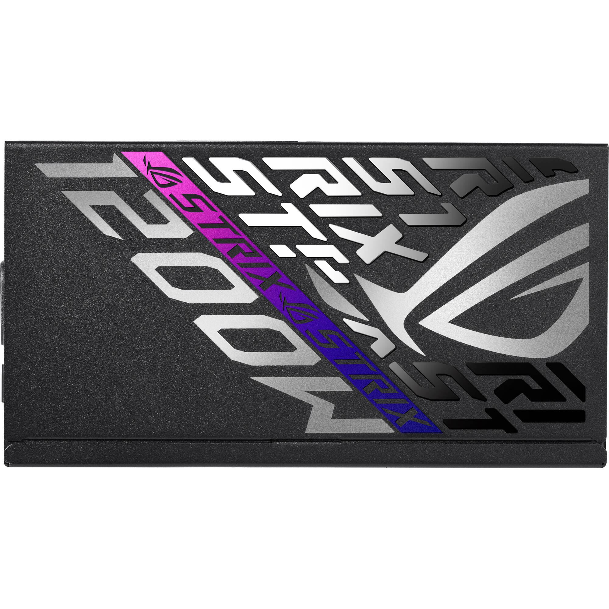 ASUS ROG Strix 1200W Platinum fully modular ATX 3.1 power supply in black — view 7