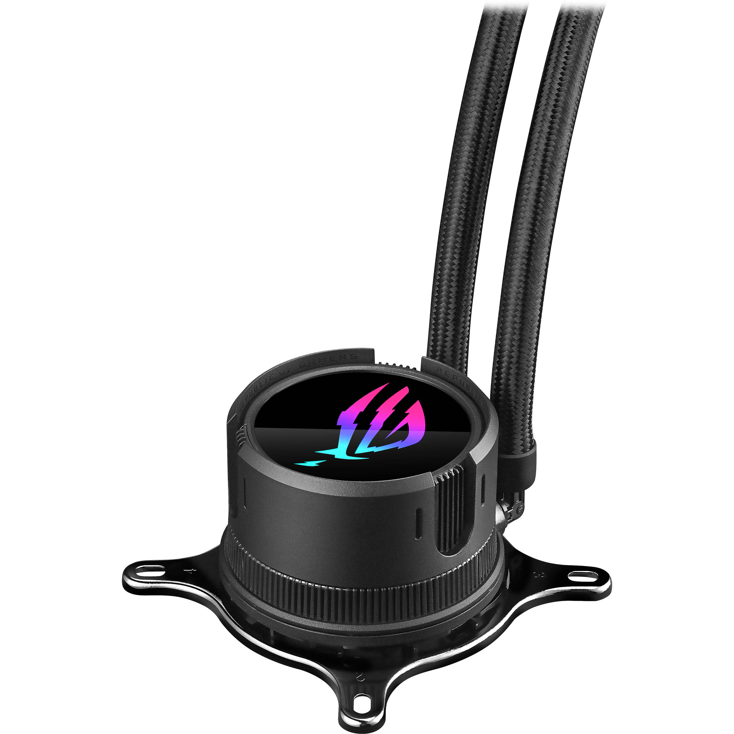 ASUS ROG STRIX LC III 360 ARGB LCD 360 mm AIO liquid cooler with 2.1-inch IPS display and RGB fans — view 8