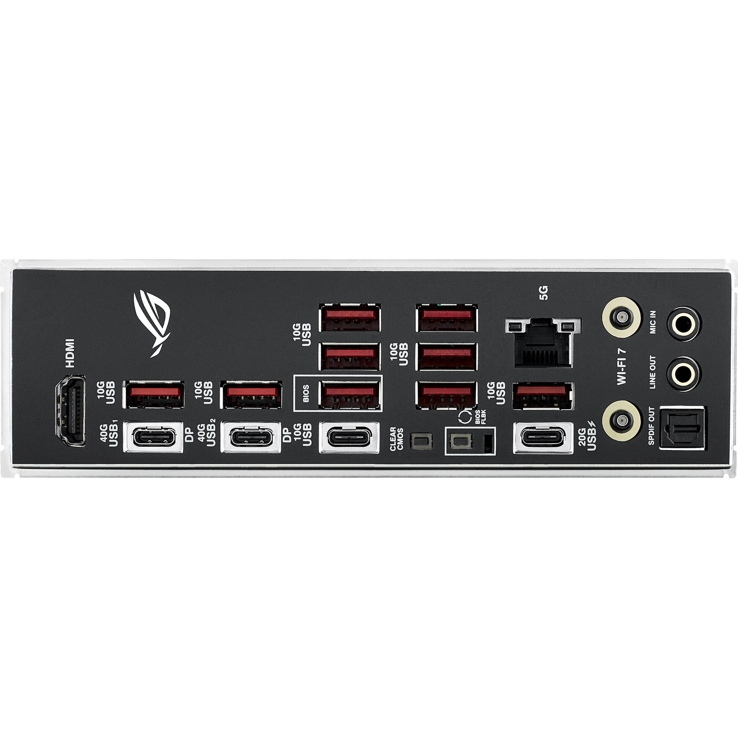 ASUS ROG STRIX X870E-E GAMING WIFI ATX motherboard for AMD AM5 with PCIe 5.0 and Wi-Fi 7 — view 7