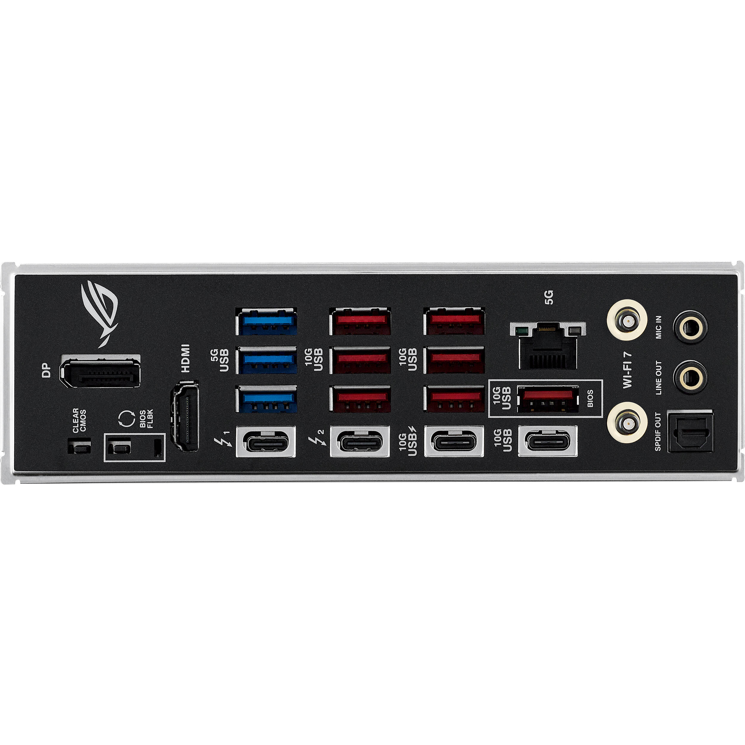 ASUS ROG STRIX Z890-E GAMING WIFI ATX motherboard with Intel Z890 chipset, LGA 1851 socket, and premium cooling design — view 7