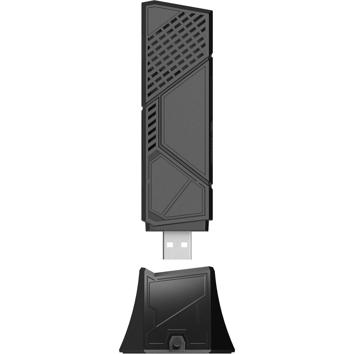 ASUS ROG USB-BE92 tri-band WiFi 7 USB adapter with 6 GHz support — view 2