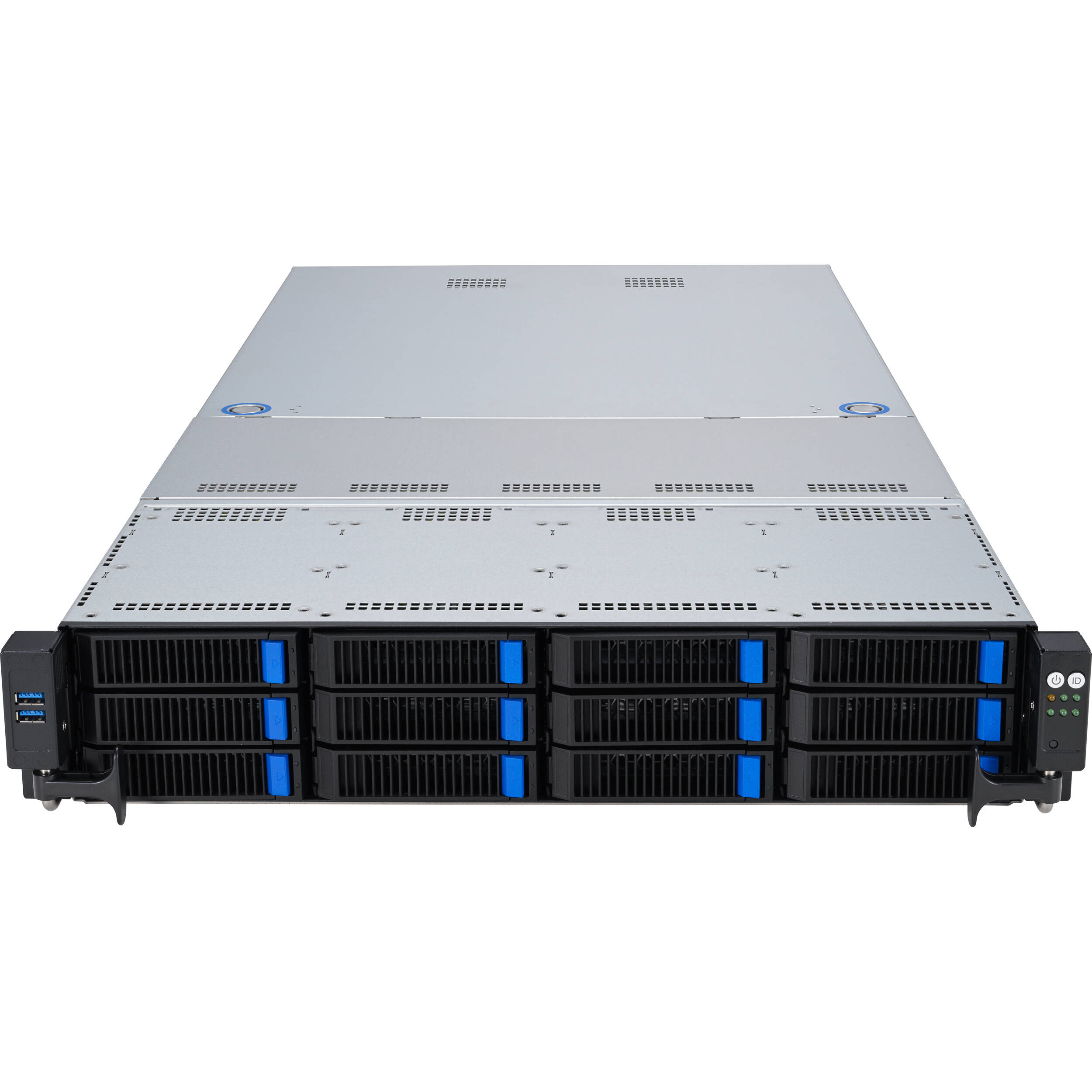 ASUS RS521A-E12-RS12U-20TW1G 2U AMD EPYC rack server with NVMe and GPU support — view 3