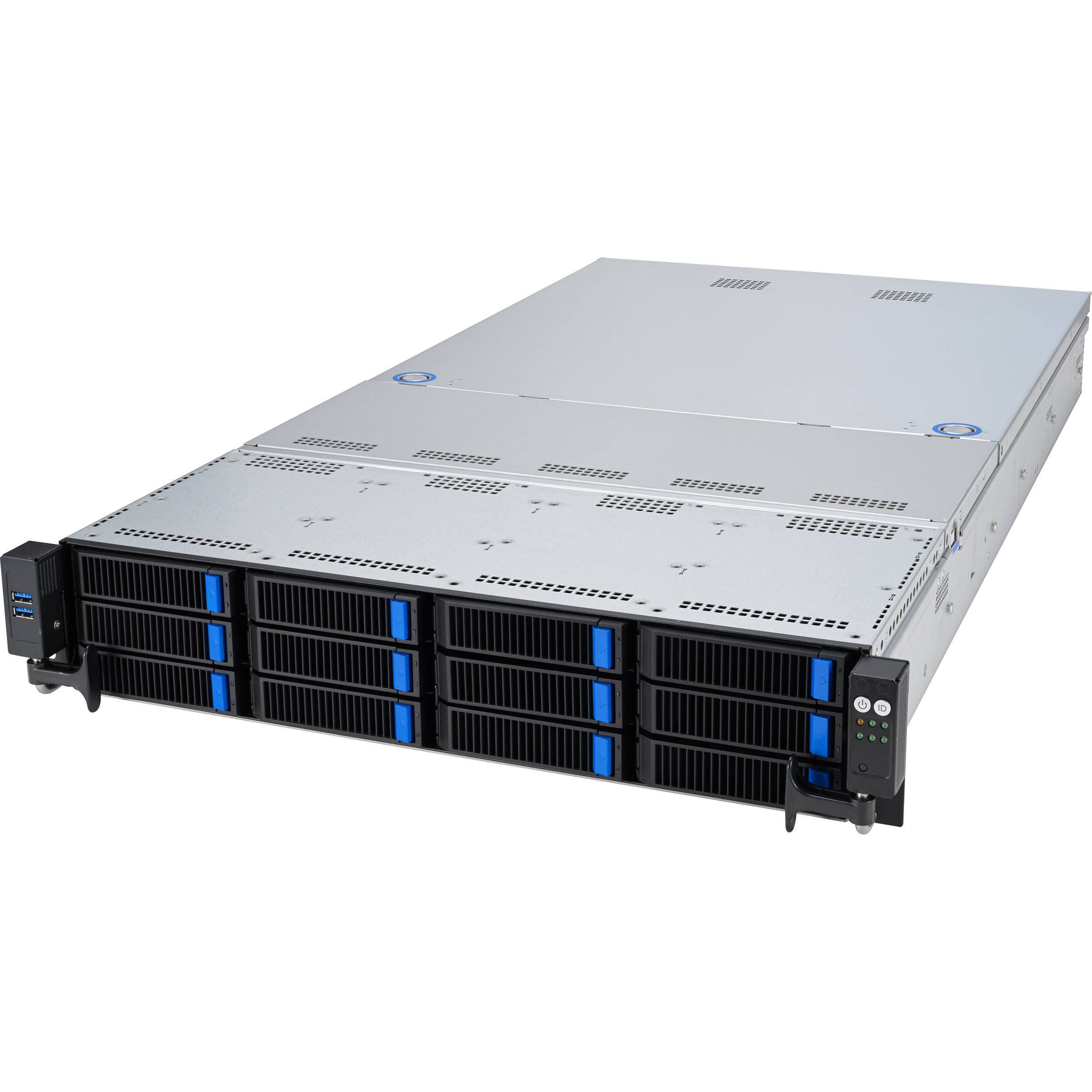 ASUS RS521A-E12-RS12U-20TW1G 2U AMD EPYC rack server with NVMe and GPU support — view 4
