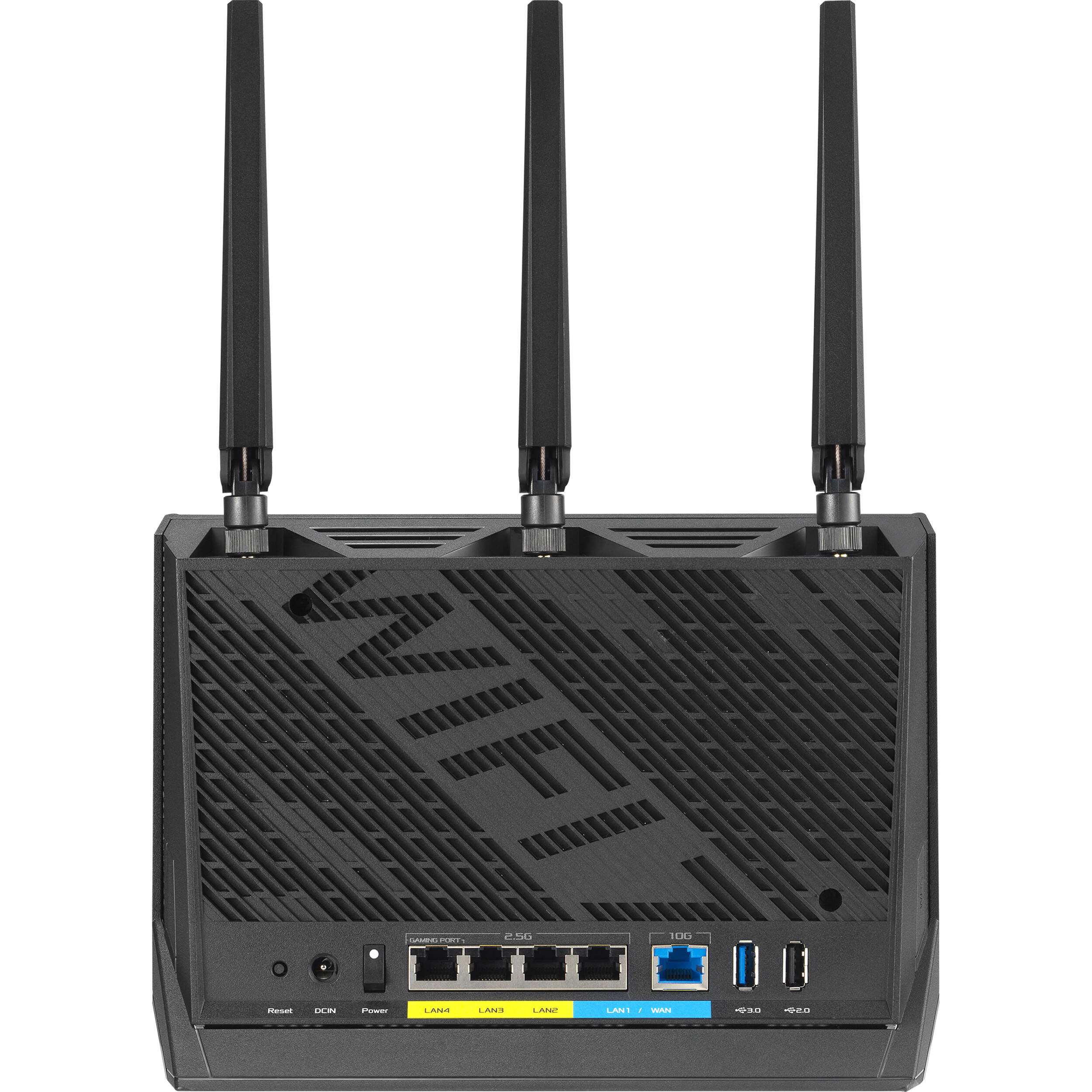 ASUS RT-BE86U dual-band Wi-Fi 7 router with AiMesh, VPN, and Guest Network Pro — view 4