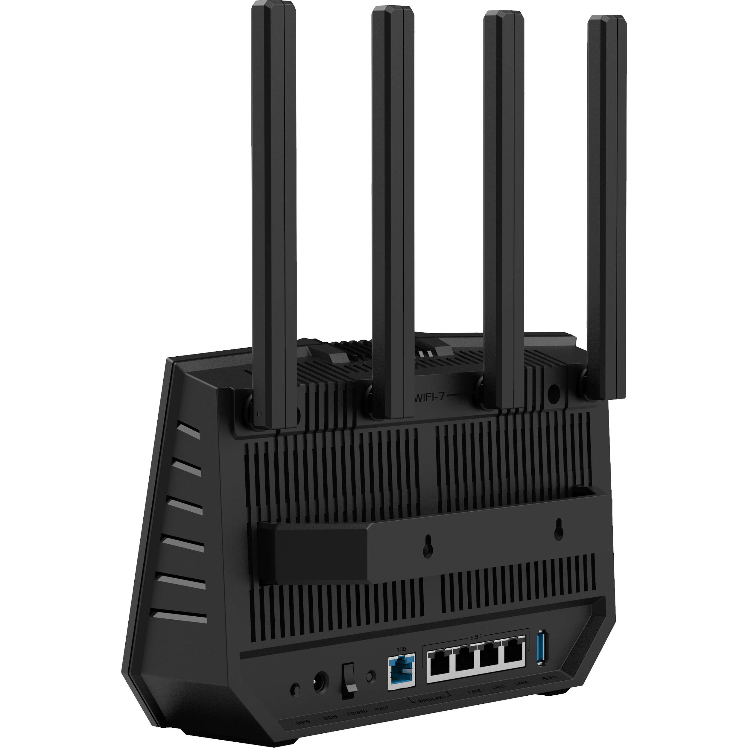 ASUS RT-BE92U WiFi 7 tri-band router with AiMesh, VPN features, and Smart Home Master — view 6
