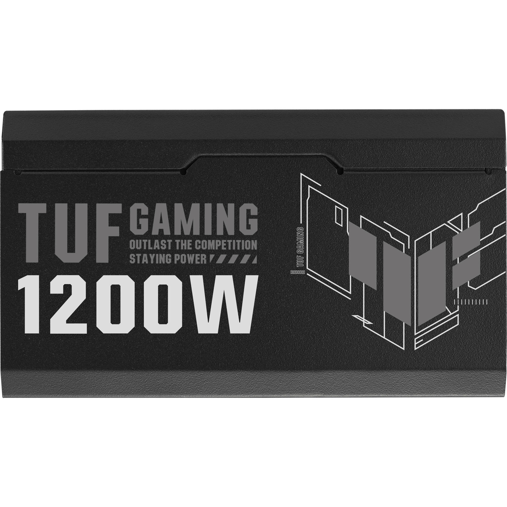 ASUS TUF Gaming 1200G 1200 W fully modular 80 PLUS Gold ATX 3.0 power supply — view 6