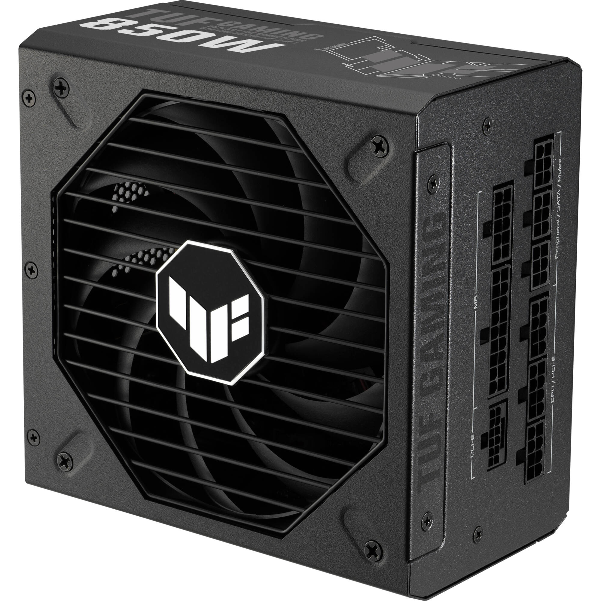 ASUS TUF GAMING 850G 850 W fully modular ATX 3.0 80 PLUS Gold power supply in black — view 8