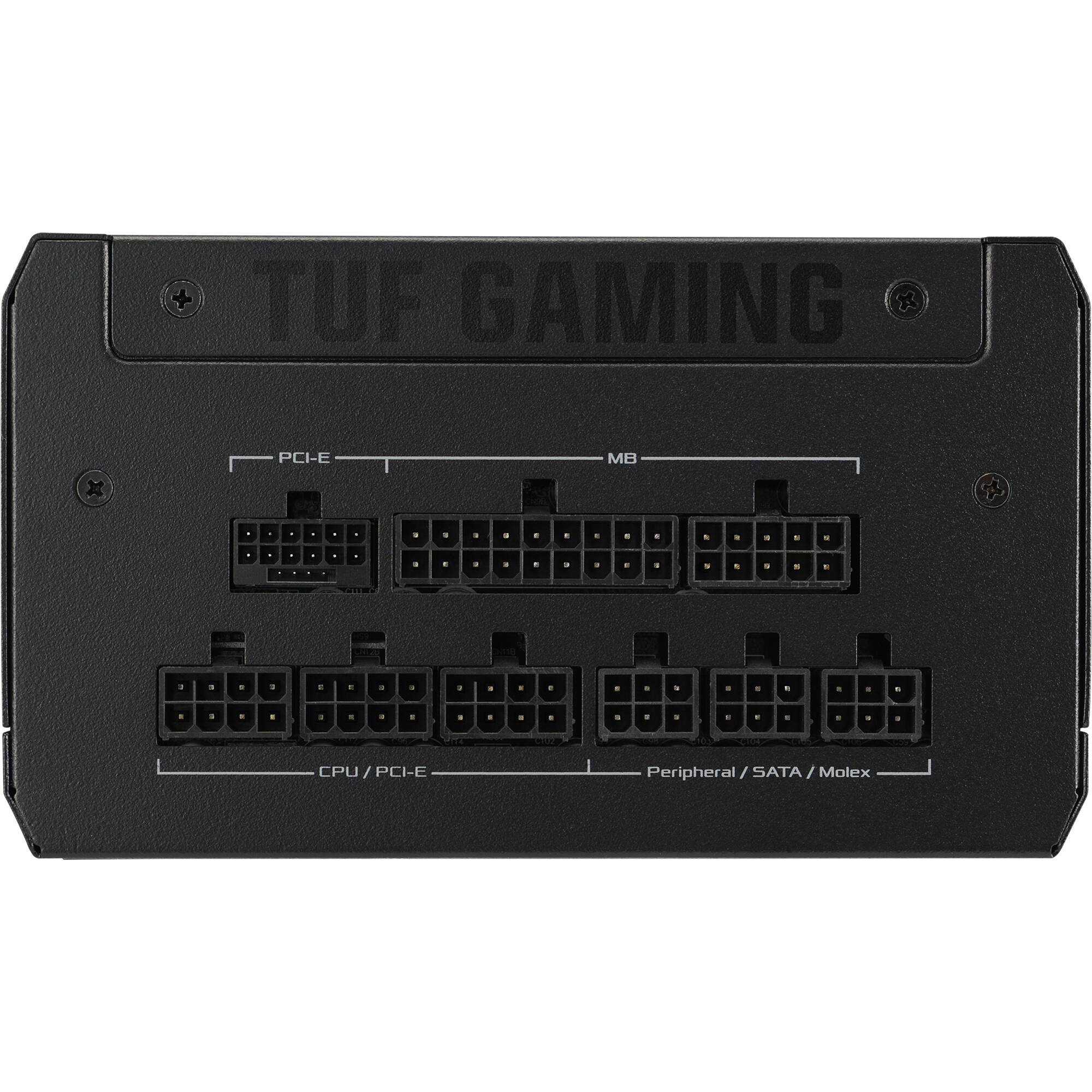 ASUS TUF GAMING 850G 850 W fully modular ATX 3.0 80 PLUS Gold power supply in black — view 9