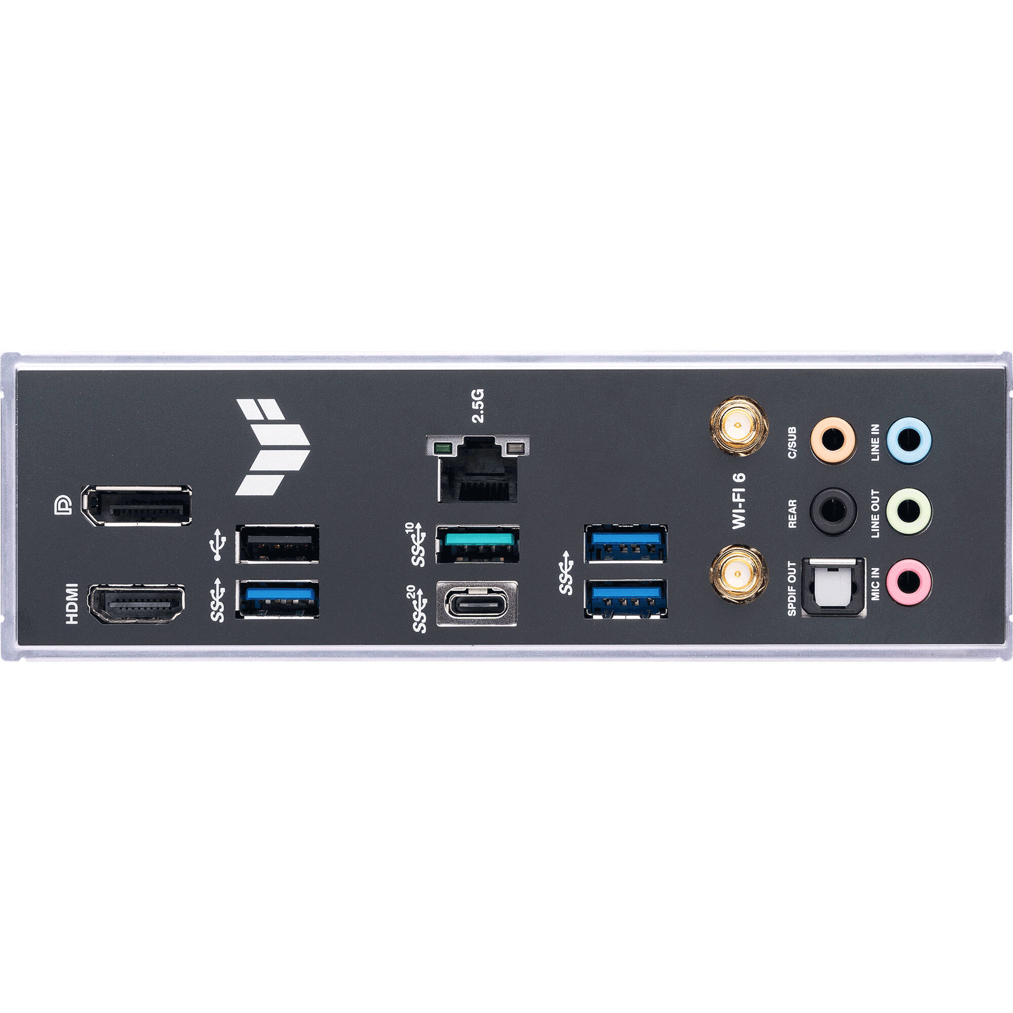 ASUS TUF GAMING B760-PLUS WIFI ATX motherboard with integrated Wi-Fi — view 3