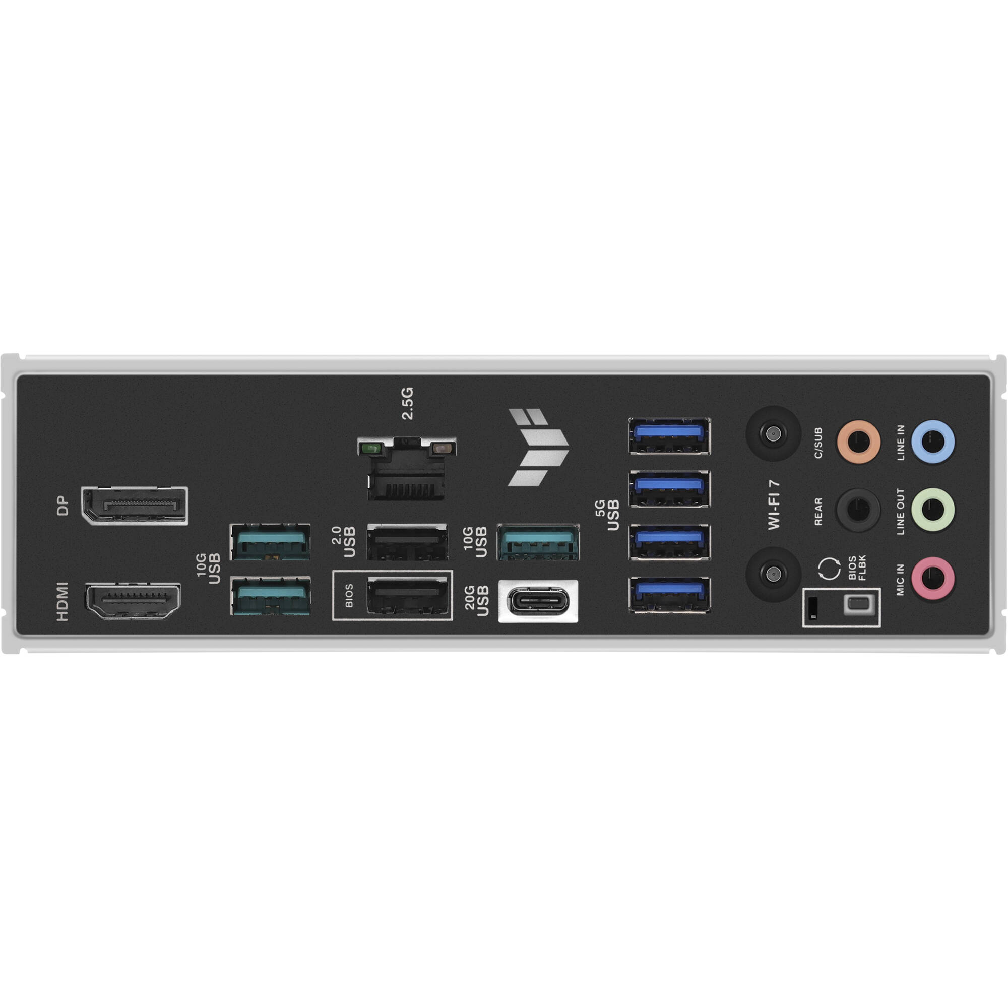 ASUS TUF GAMING B850-PLUS WIFI ATX motherboard for AMD AM5 with Wi-Fi 7 and PCIe 5.0 — view 6