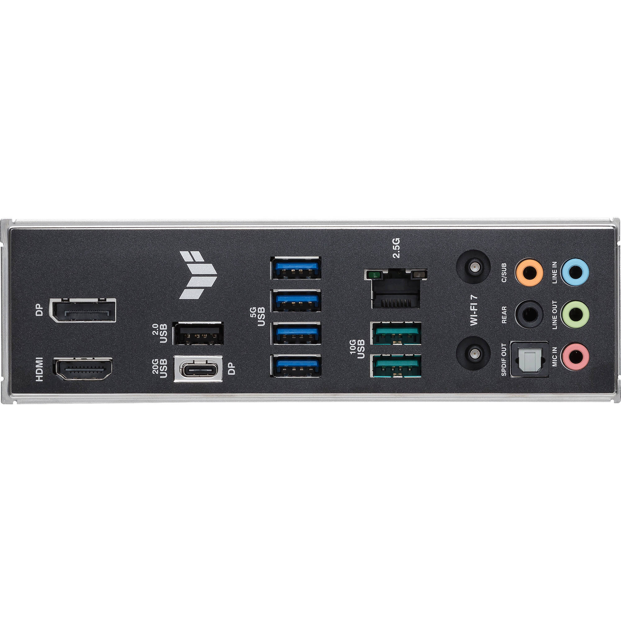 ASUS TUF GAMING B860M-PLUS WIFI micro-ATX motherboard with integrated Wi-Fi for Intel desktop builds — view 6