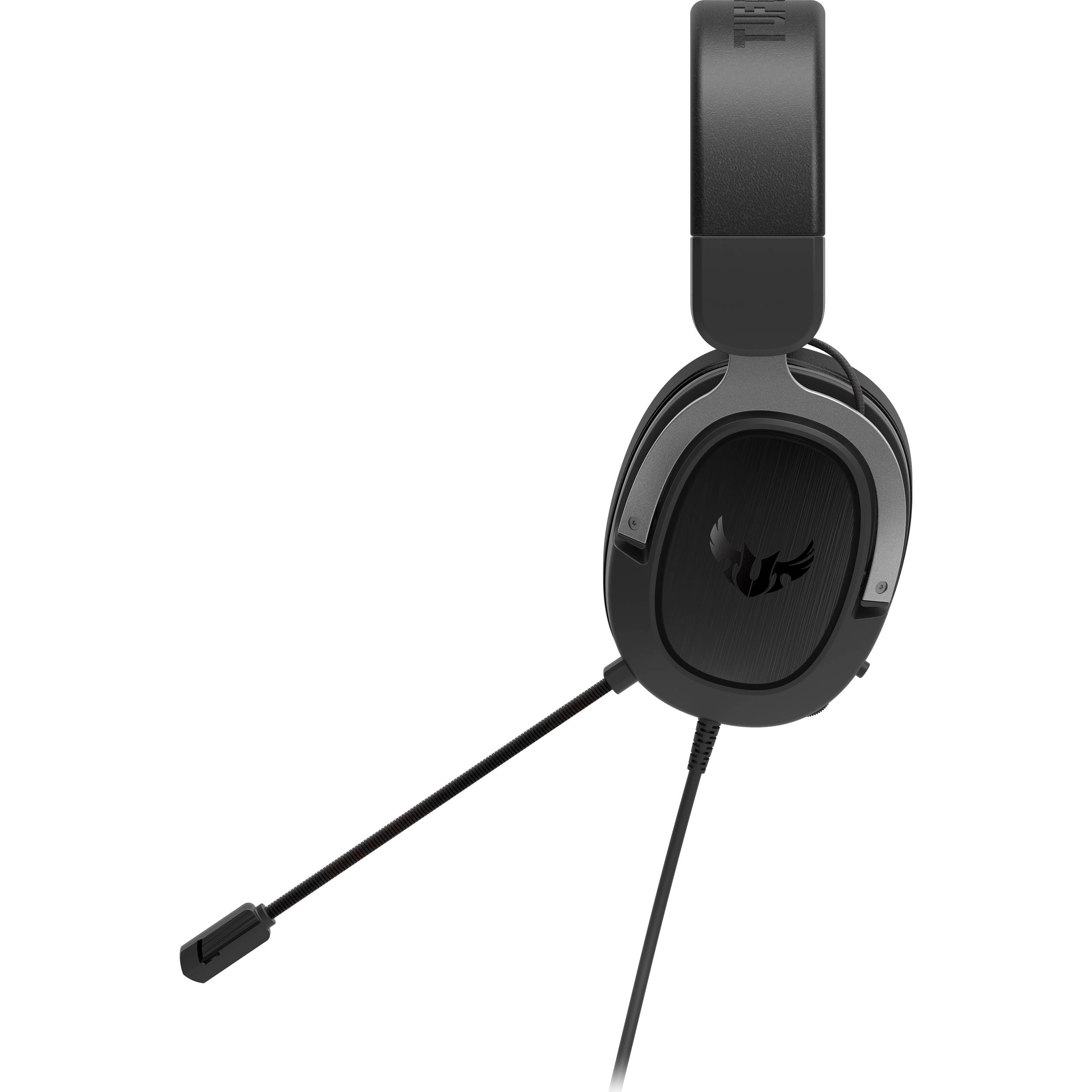 ASUS TUF Gaming H3 Gun Metal wired gaming headset with 7.1 surround sound and 50 mm drivers — view 5