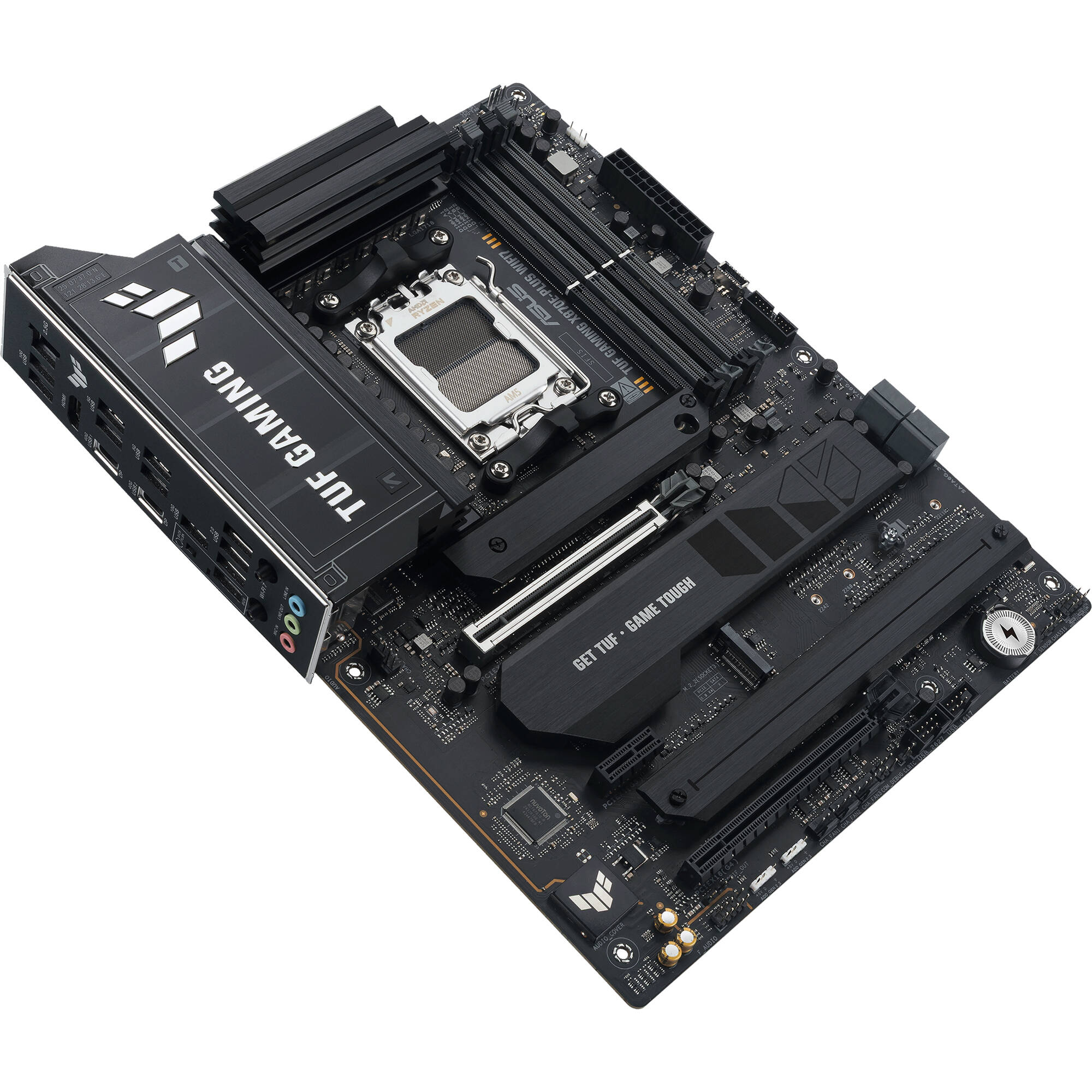 ASUS TUF GAMING X870E-PLUS WIFI7 ATX motherboard for AMD AM5 processors with Wi-Fi 7 — view 6