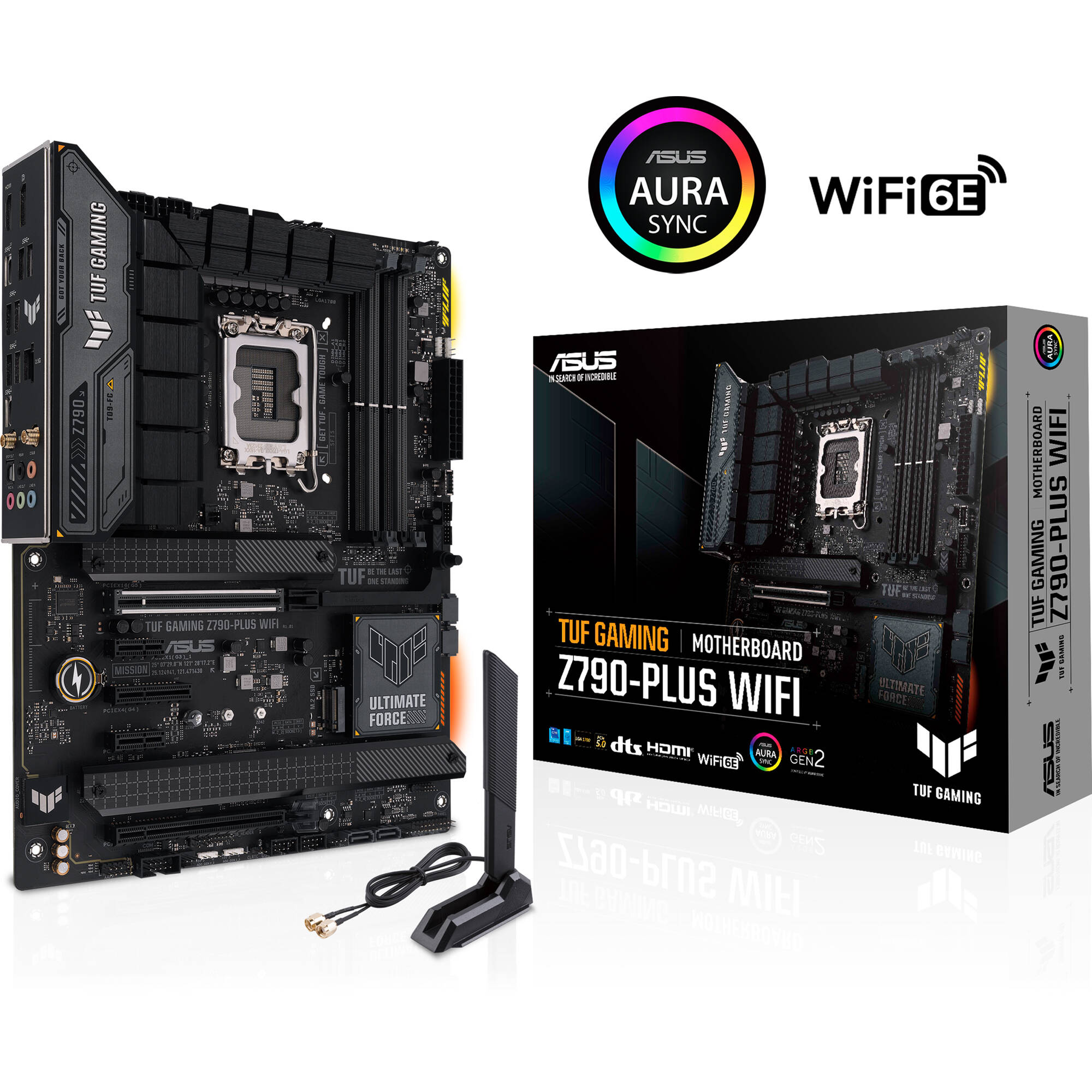 ASUS TUF GAMING Z790-PLUS WIFI ATX motherboard for Intel systems with DDR5 and Wi-Fi — view 11