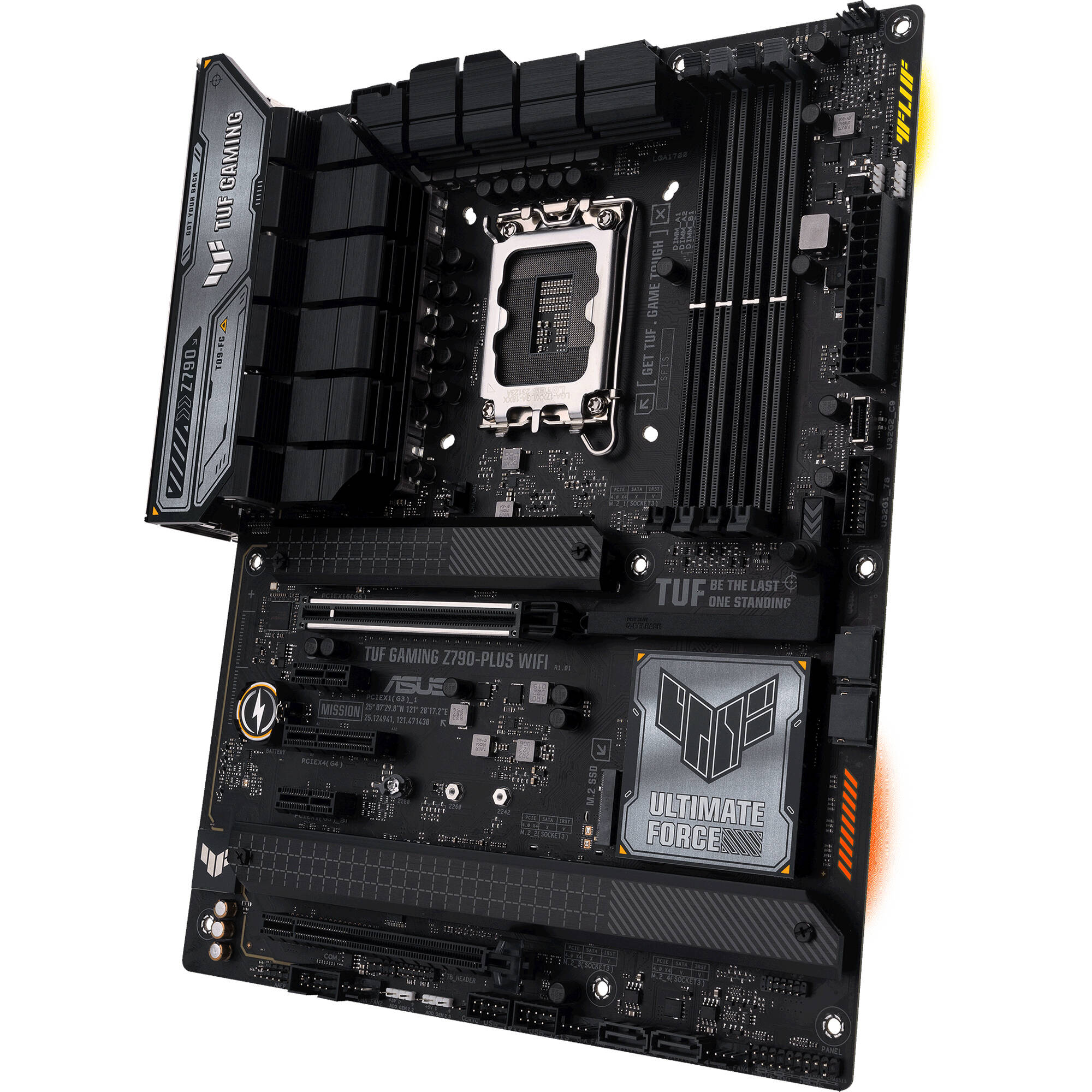 ASUS TUF GAMING Z790-PLUS WIFI ATX motherboard for Intel systems with DDR5 and Wi-Fi — view 4