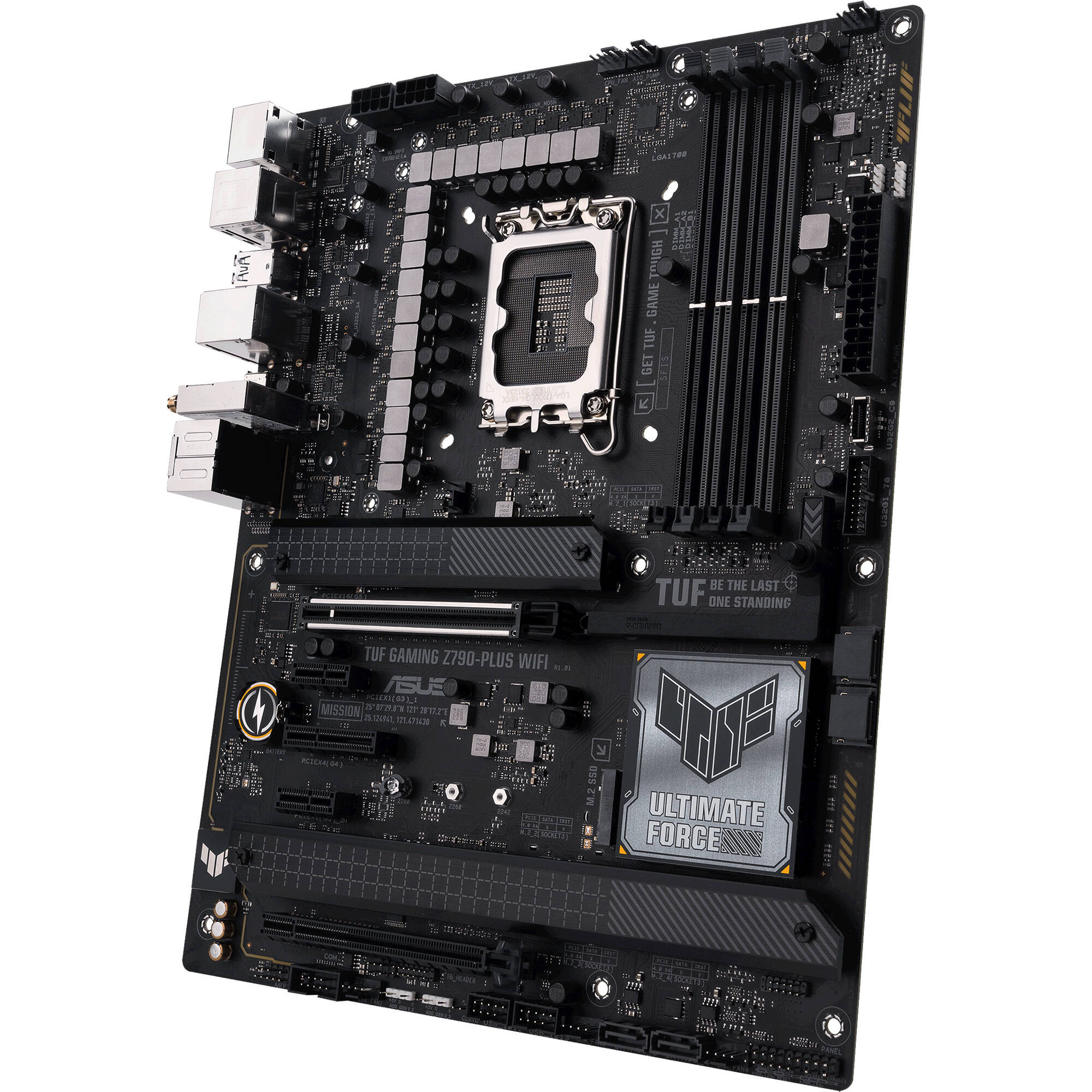 ASUS TUF GAMING Z790-PLUS WIFI ATX motherboard for Intel systems with DDR5 and Wi-Fi — view 5