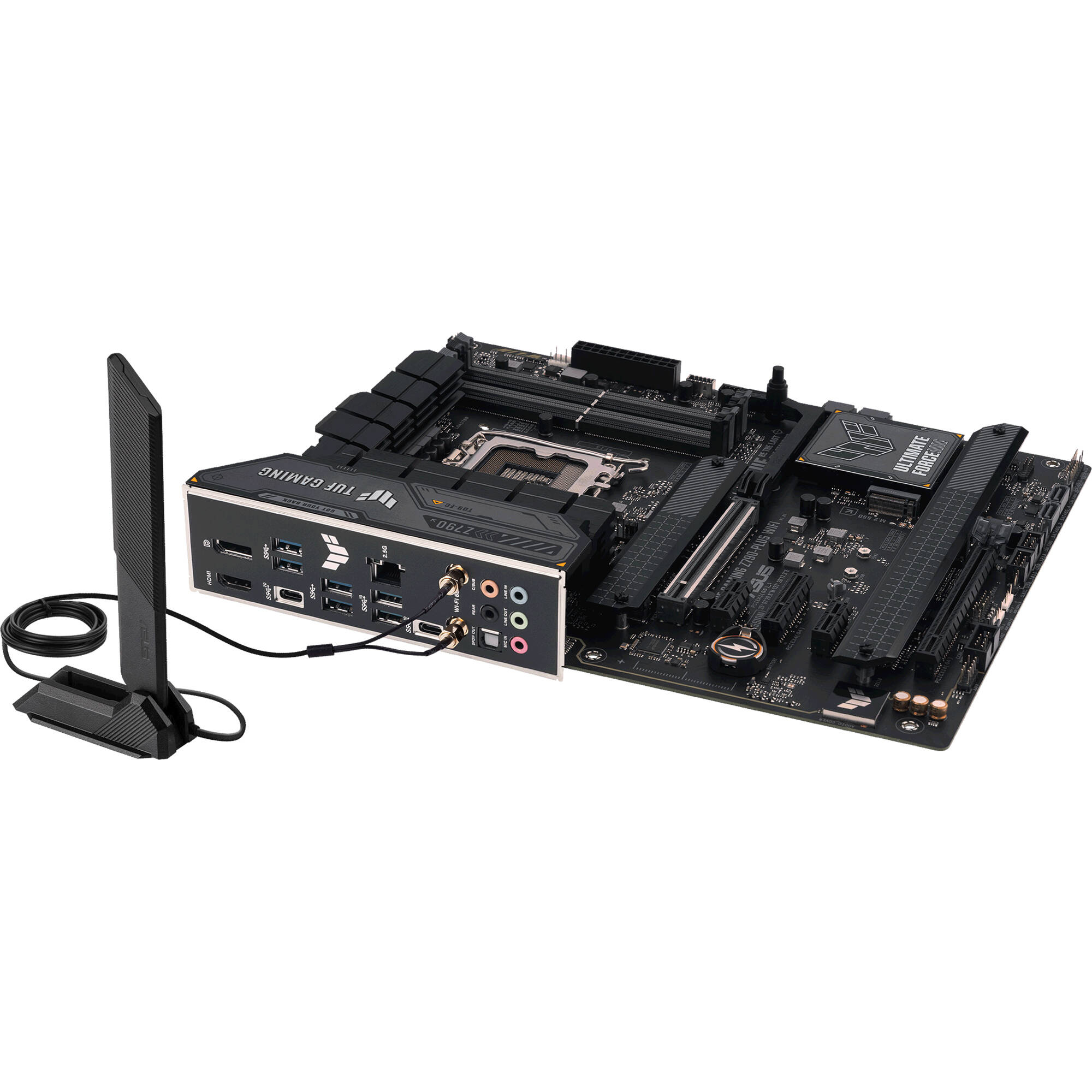 ASUS TUF GAMING Z790-PLUS WIFI ATX motherboard for Intel systems with DDR5 and Wi-Fi — view 8