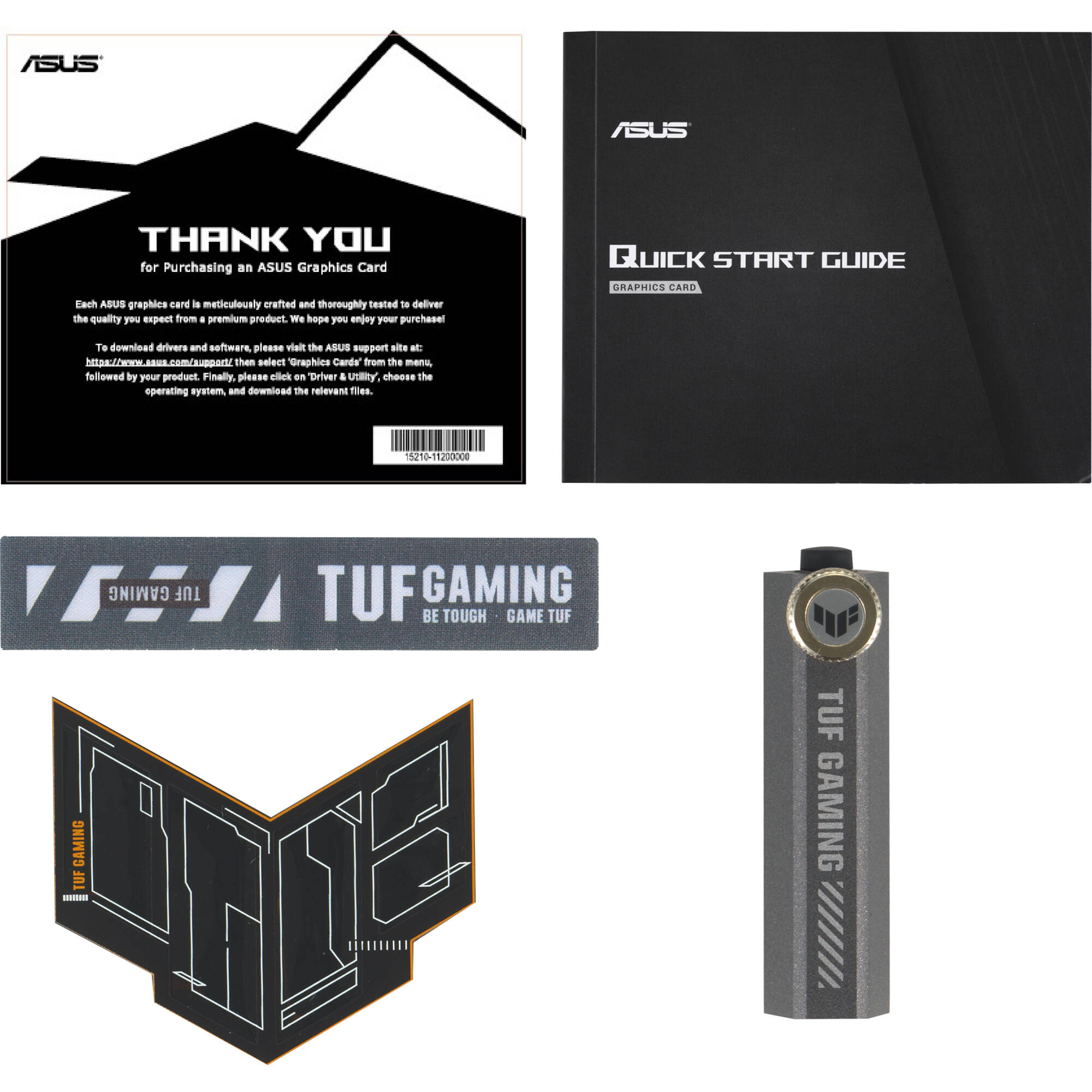 ASUS TUF RX9070XT O16G GAMING graphics card with TUF cooling and 16GB memory — view 10