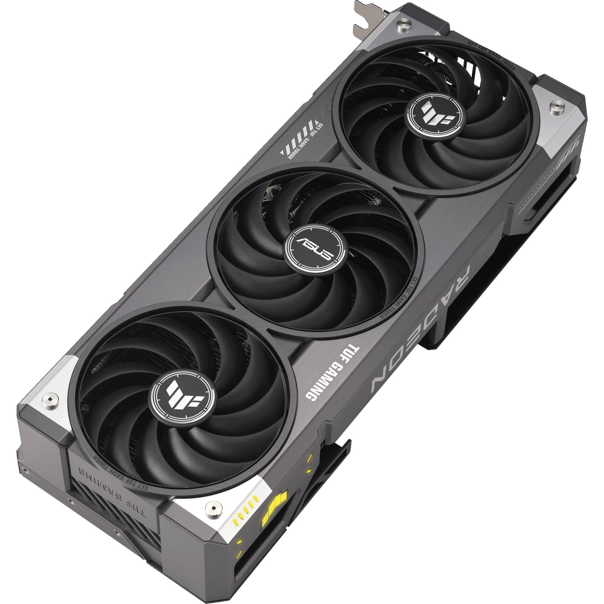ASUS TUF RX9070XT O16G GAMING graphics card with TUF cooling and 16GB memory — view 5