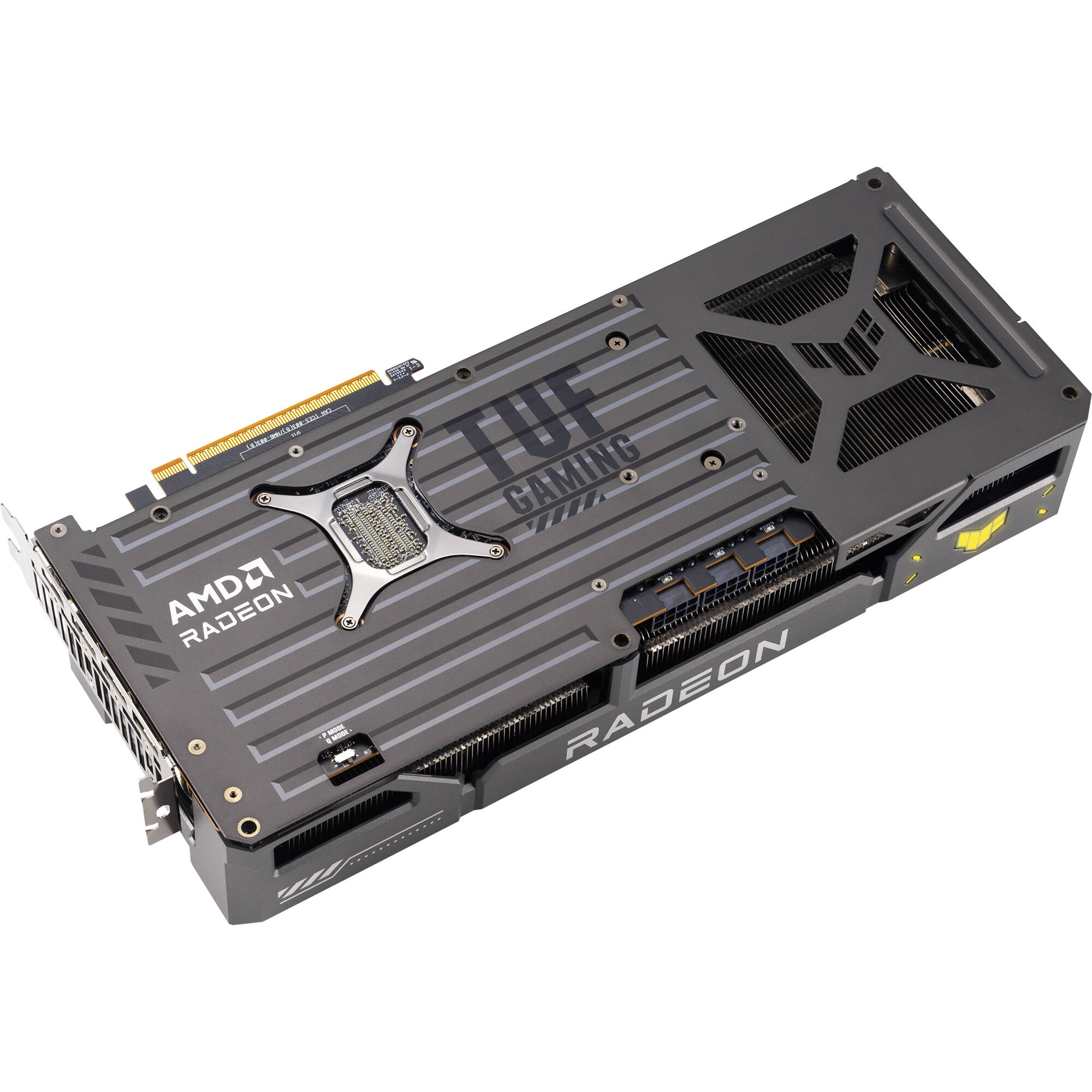 ASUS TUF RX9070XT O16G GAMING graphics card with TUF cooling and 16GB memory — view 7