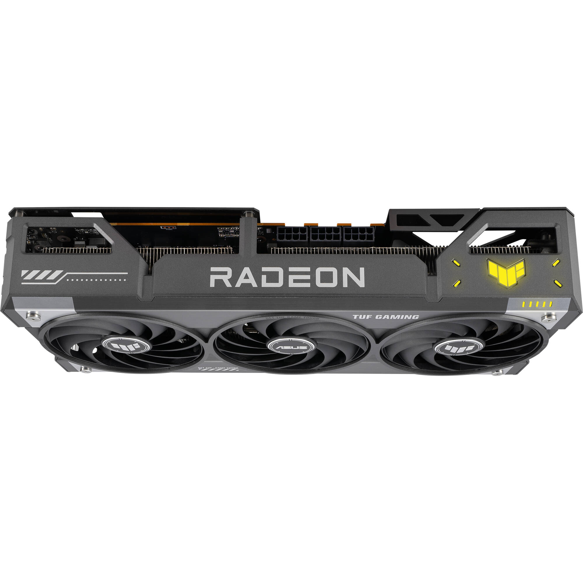 ASUS TUF RX9070XT O16G GAMING graphics card with TUF cooling and 16GB memory — view 8