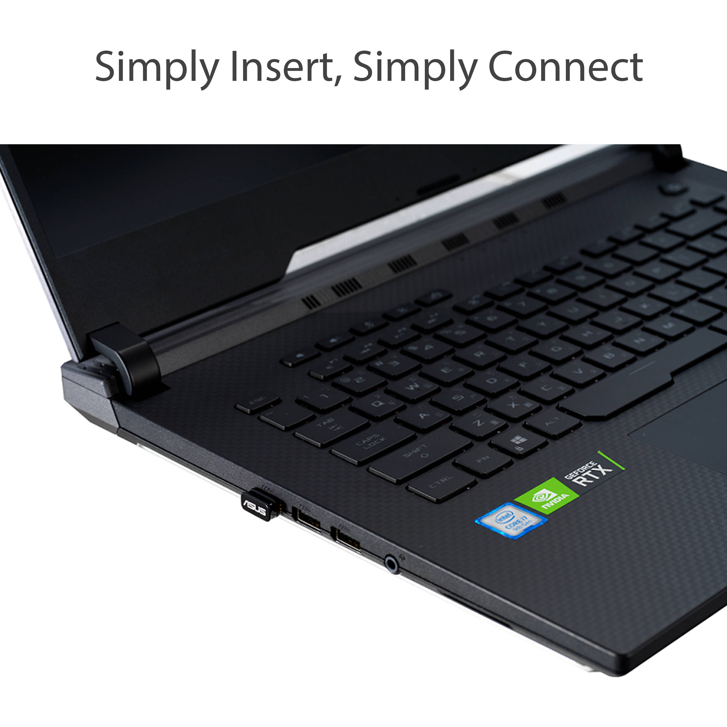 ASUS USB-BT500 Bluetooth 5.0 USB adapter for PC wireless connectivity — view 4