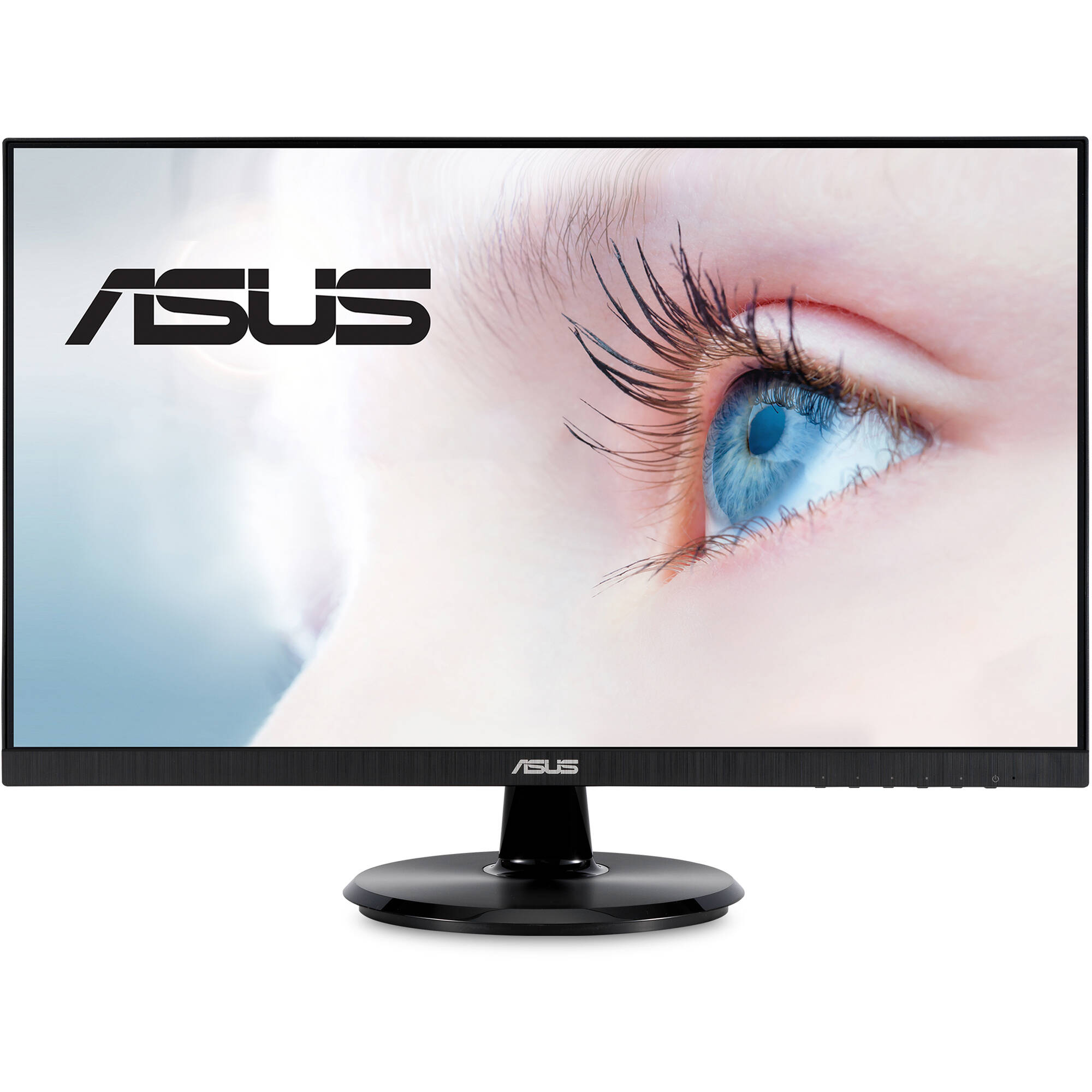 ASUS VA24DQ 23.8-inch Full HD IPS monitor with frameless bezel and HDMI — view 2