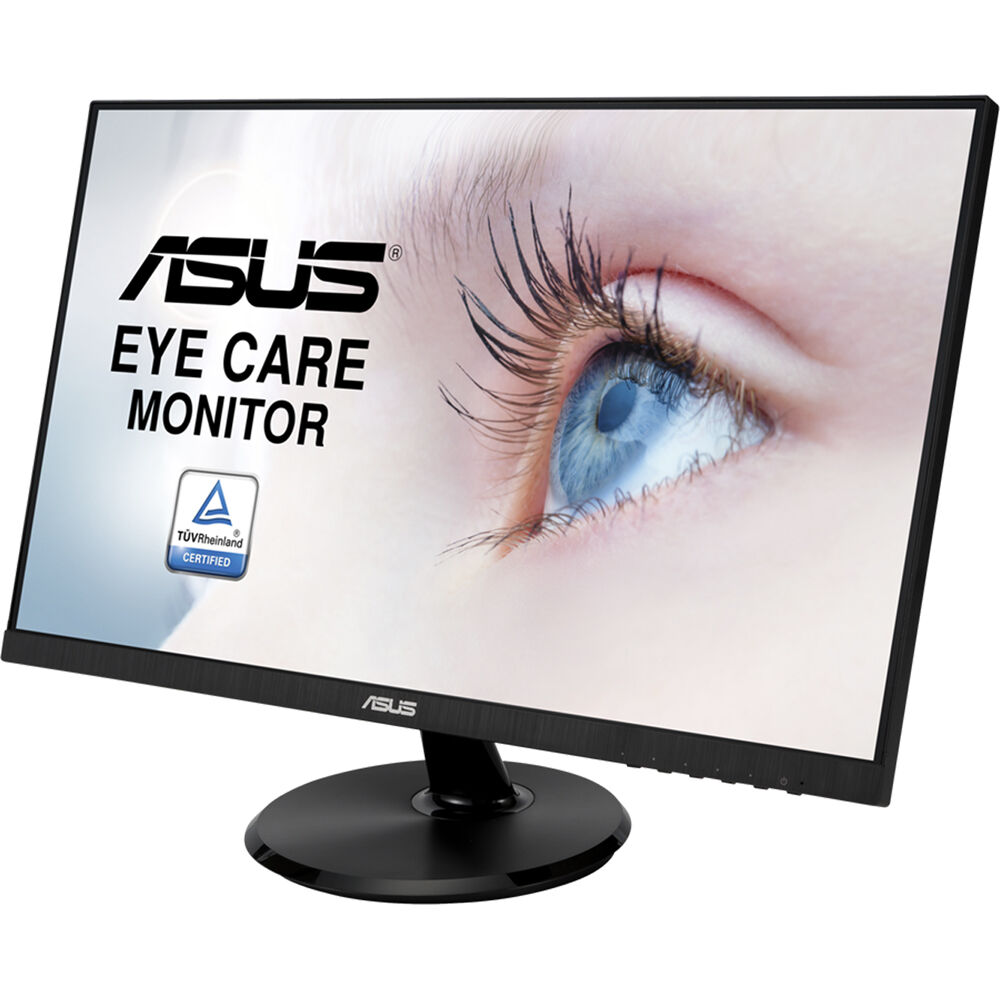 ASUS VA24DQ 23.8-inch Full HD IPS monitor with frameless bezel and HDMI — view 3