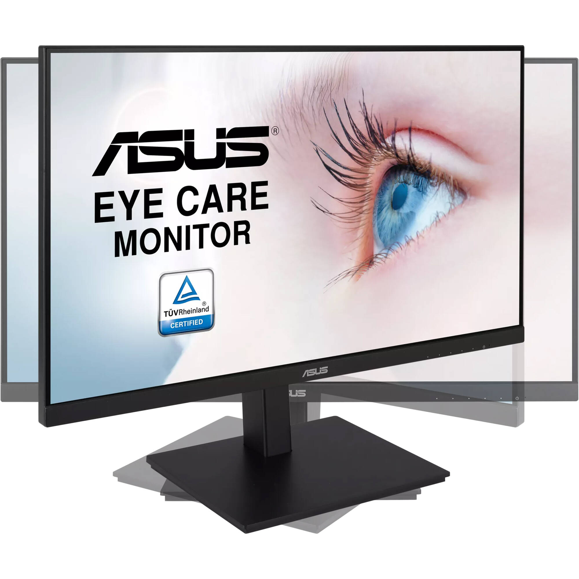 ASUS VA24DQSB 23.8-inch Full HD IPS monitor with height-adjustable stand and frameless design — view 8