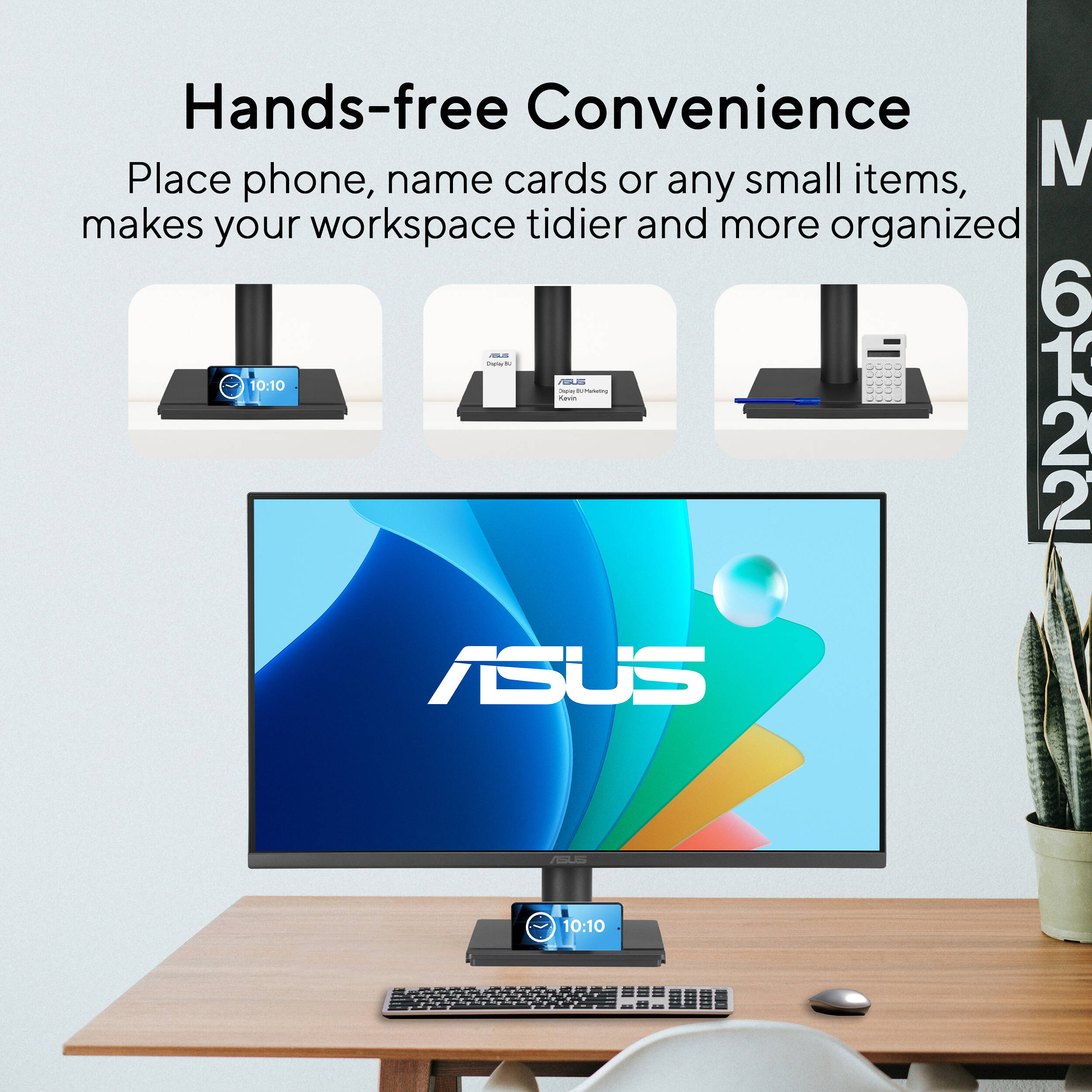 ASUS VA279HG 27-inch Full HD IPS monitor with frameless design and Eye Care features — view 10