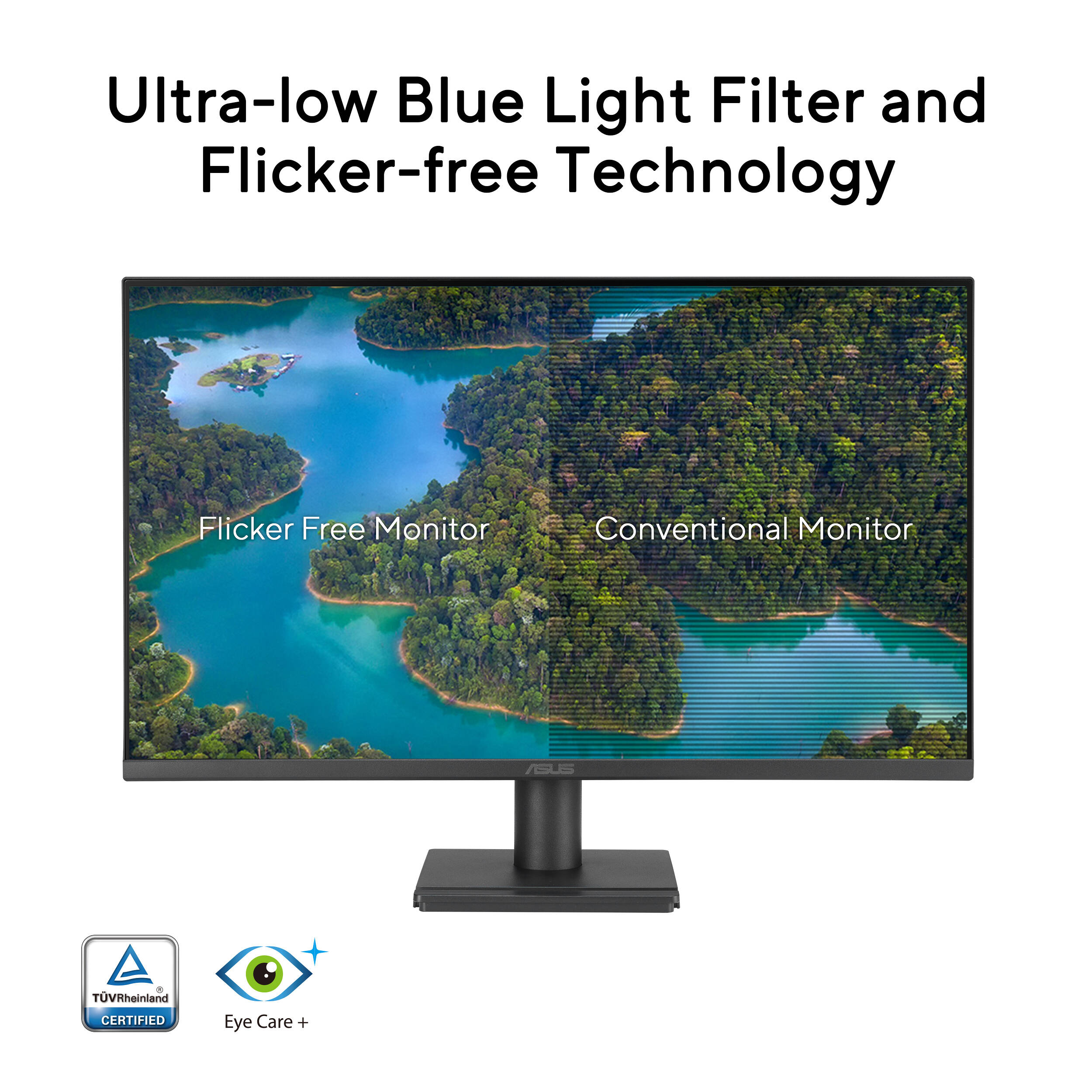 ASUS VA279HG 27-inch Full HD IPS monitor with frameless design and Eye Care features — view 12