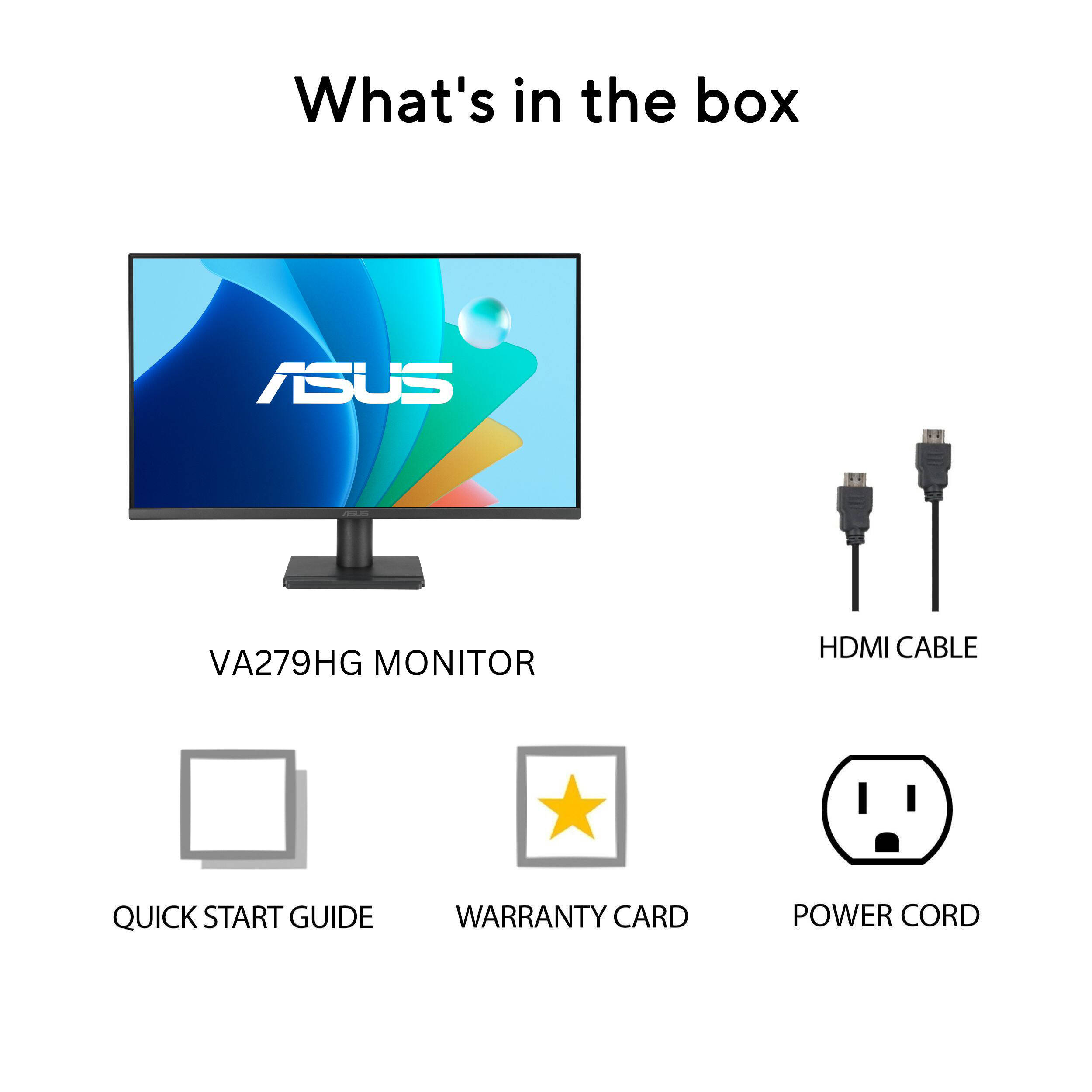 ASUS VA279HG 27-inch Full HD IPS monitor with frameless design and Eye Care features — view 7
