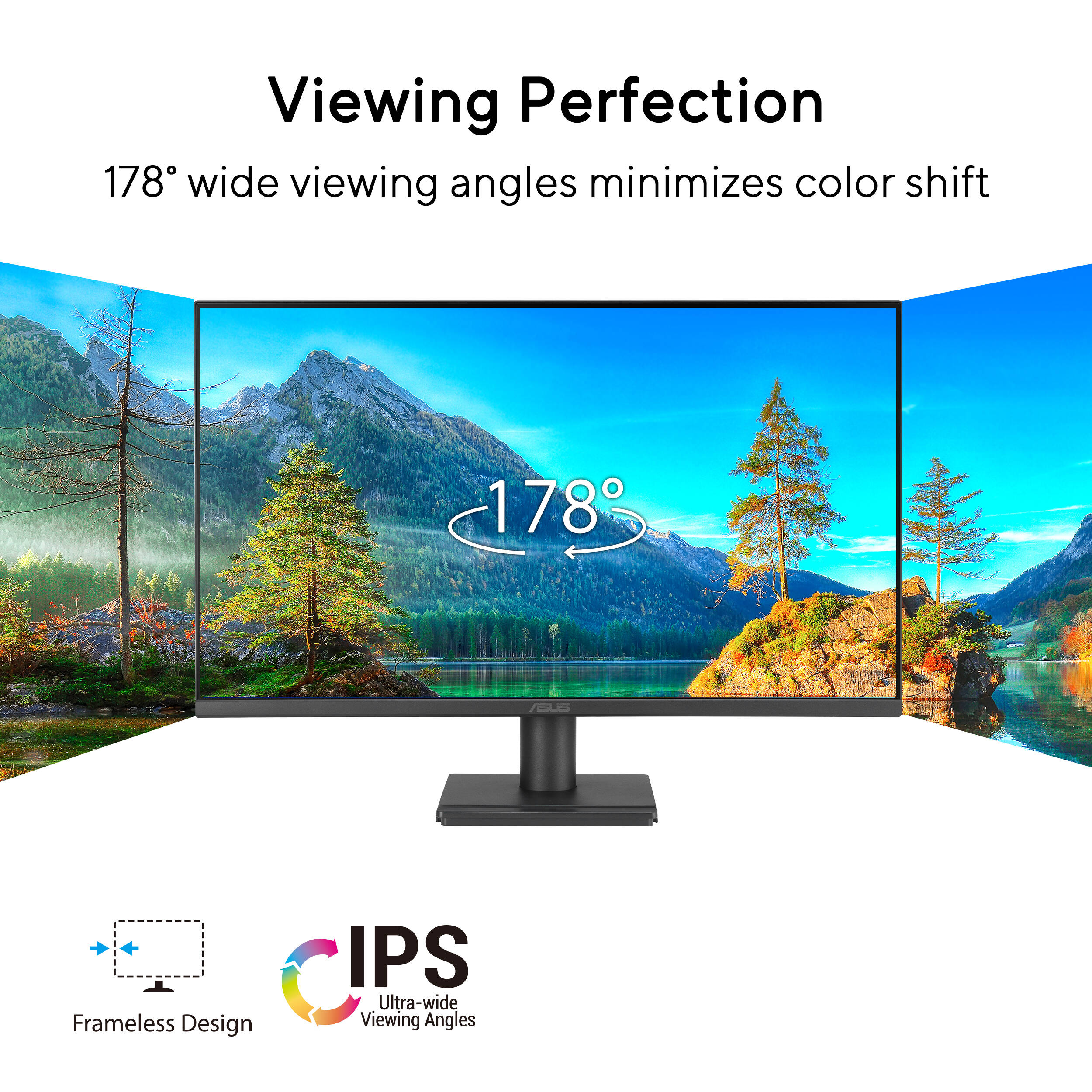 ASUS VA279HG 27-inch Full HD IPS monitor with frameless design and Eye Care features — view 9