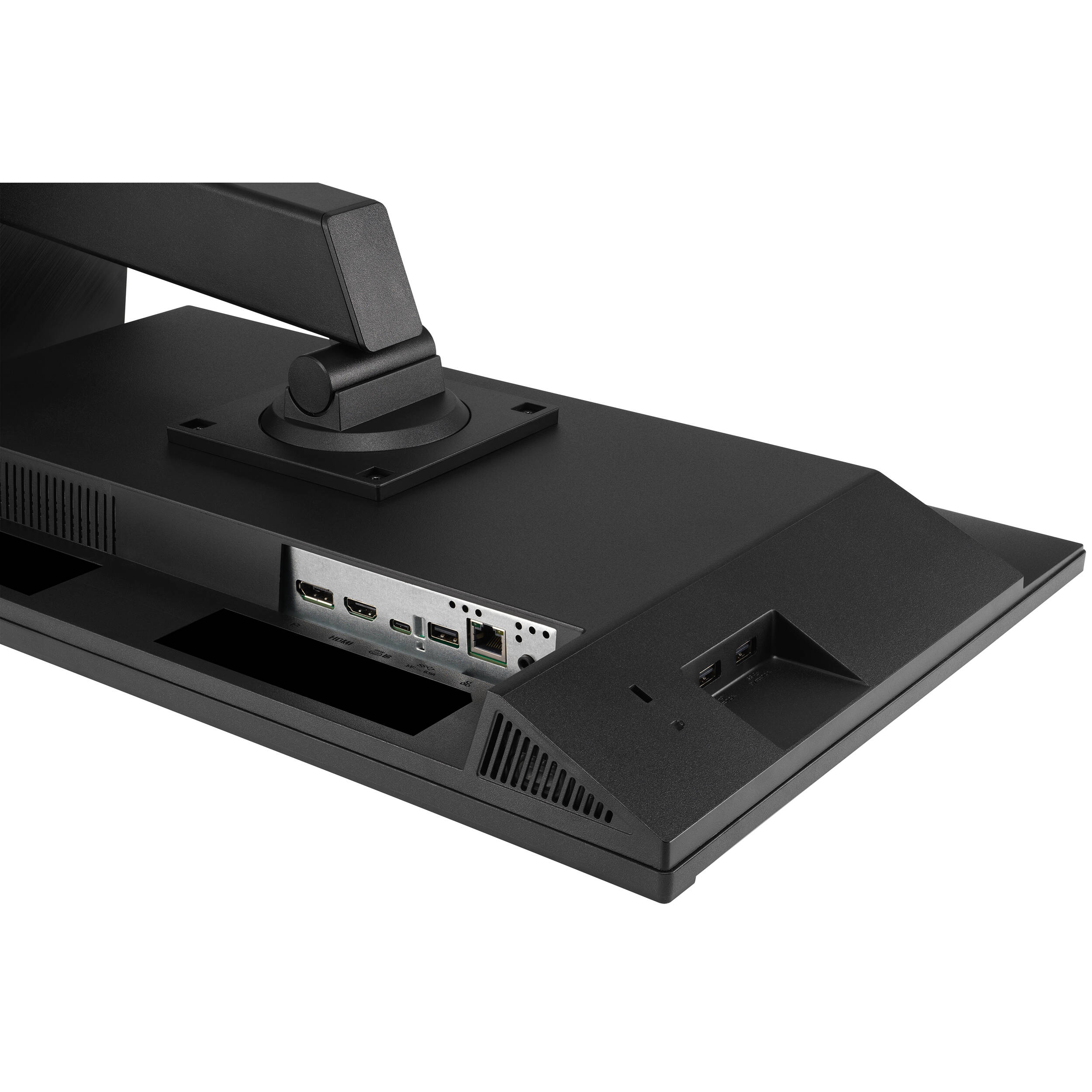 ASUS VA27ECPSN 27-inch Full HD IPS docking monitor with USB-C, RJ45, DisplayPort, HDMI, and height-adjustable stand — view 6